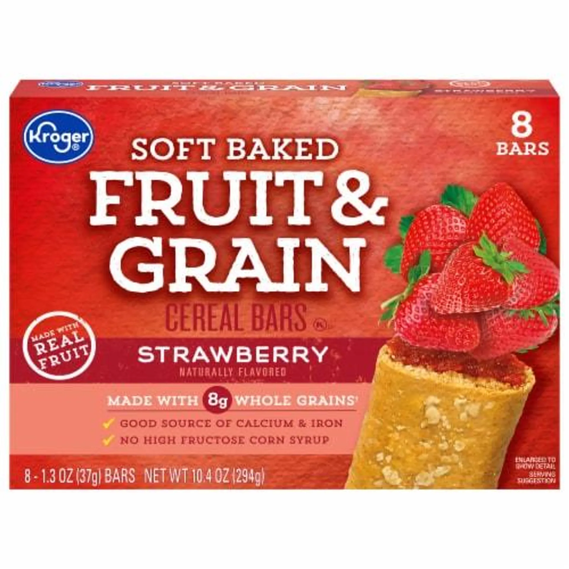 Kroger® Fruit & Grain Strawberry Cereal Bars