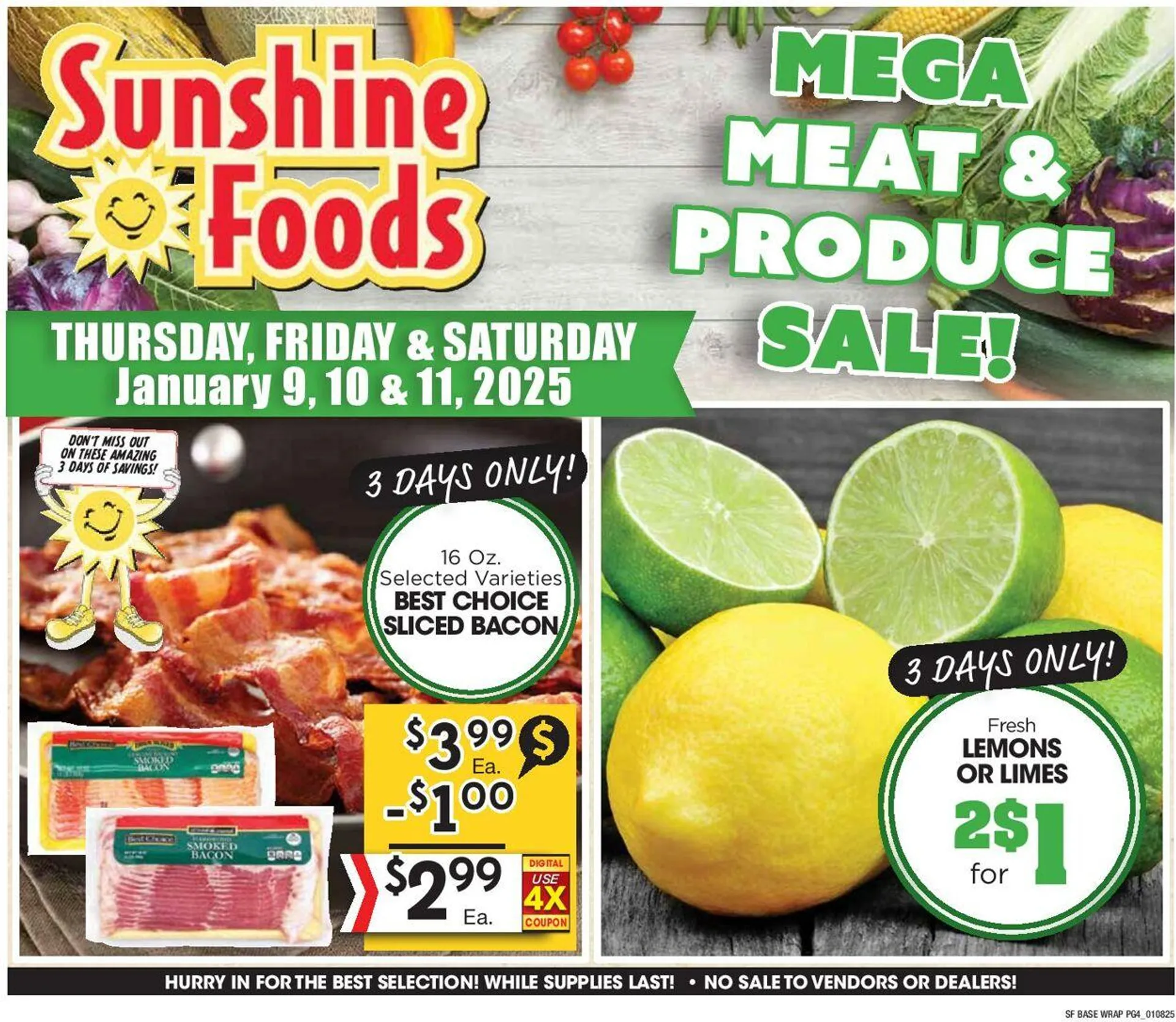 Weekly ad Sunshine Foods from January 8 to January 14 2025 - Page 12