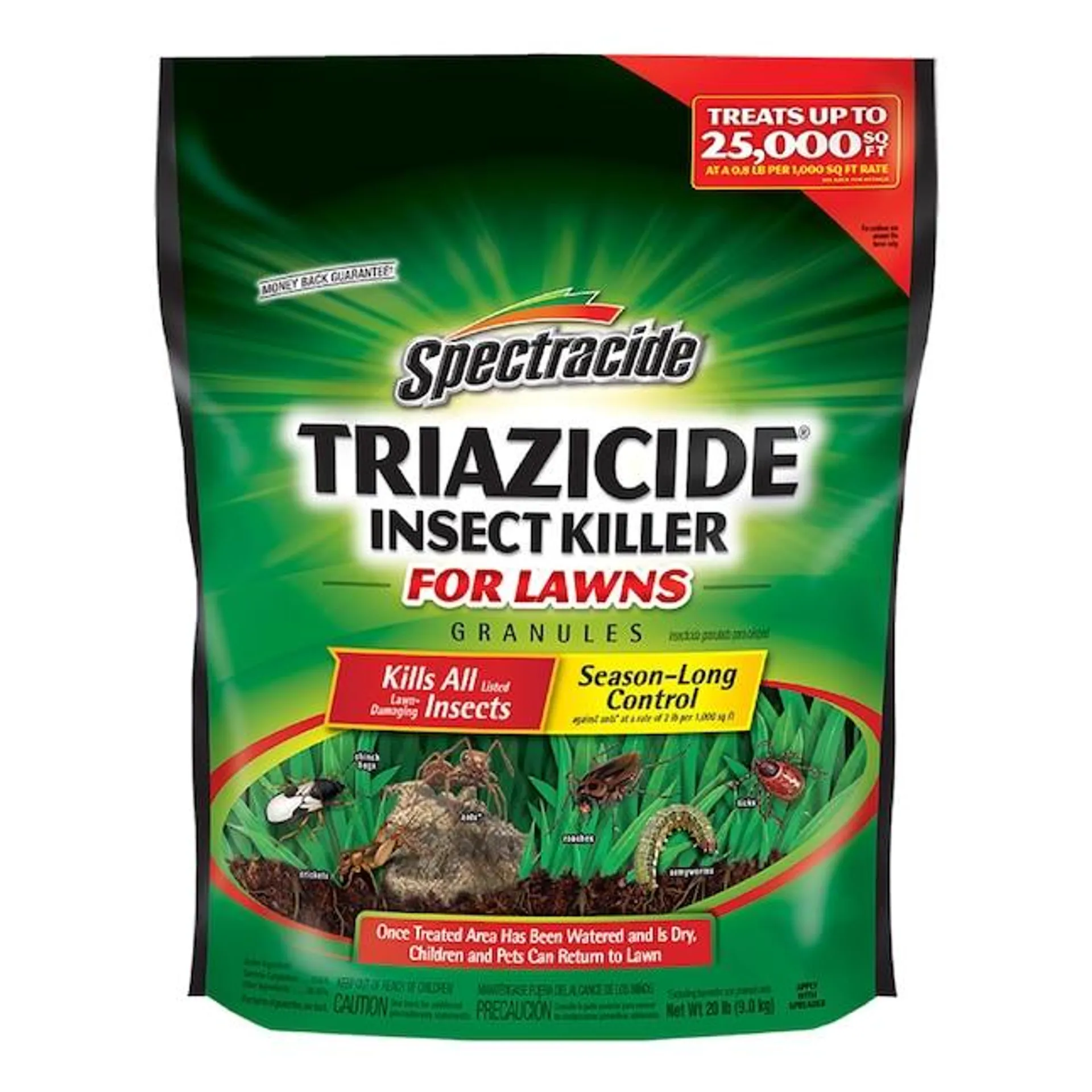 Spectracide 20-lb Triazicide For Lawns Granules Insect Killer