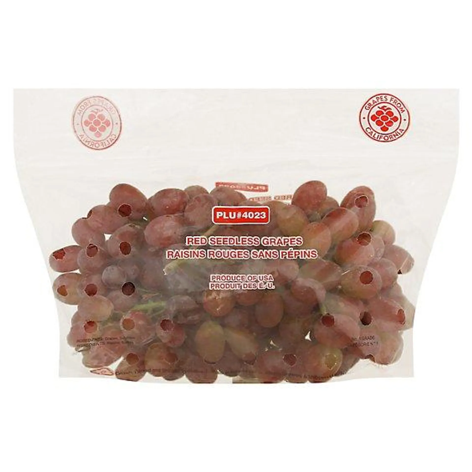 Red Seedless Grapes - 2 Lb