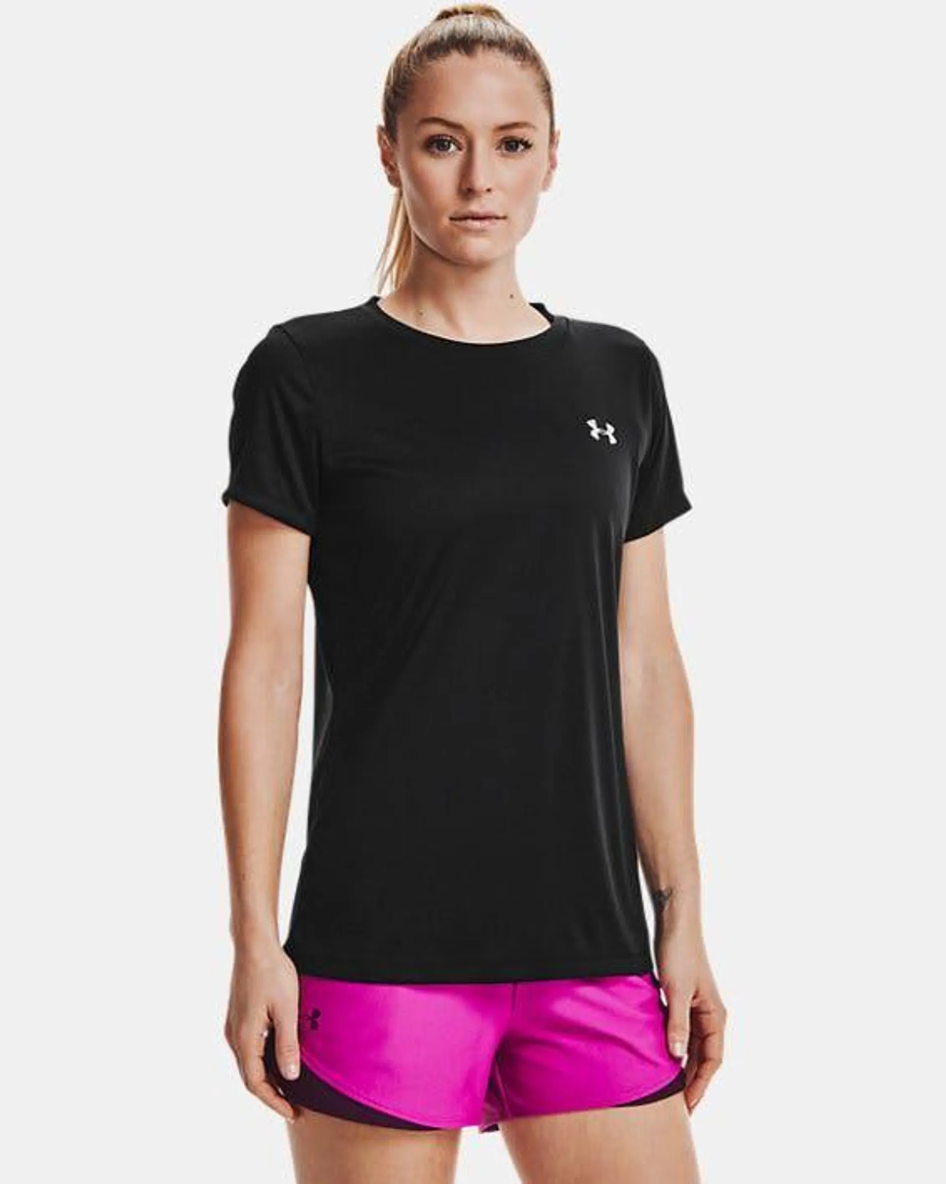 Women's UA Velocity Solid Crew Short Sleeve