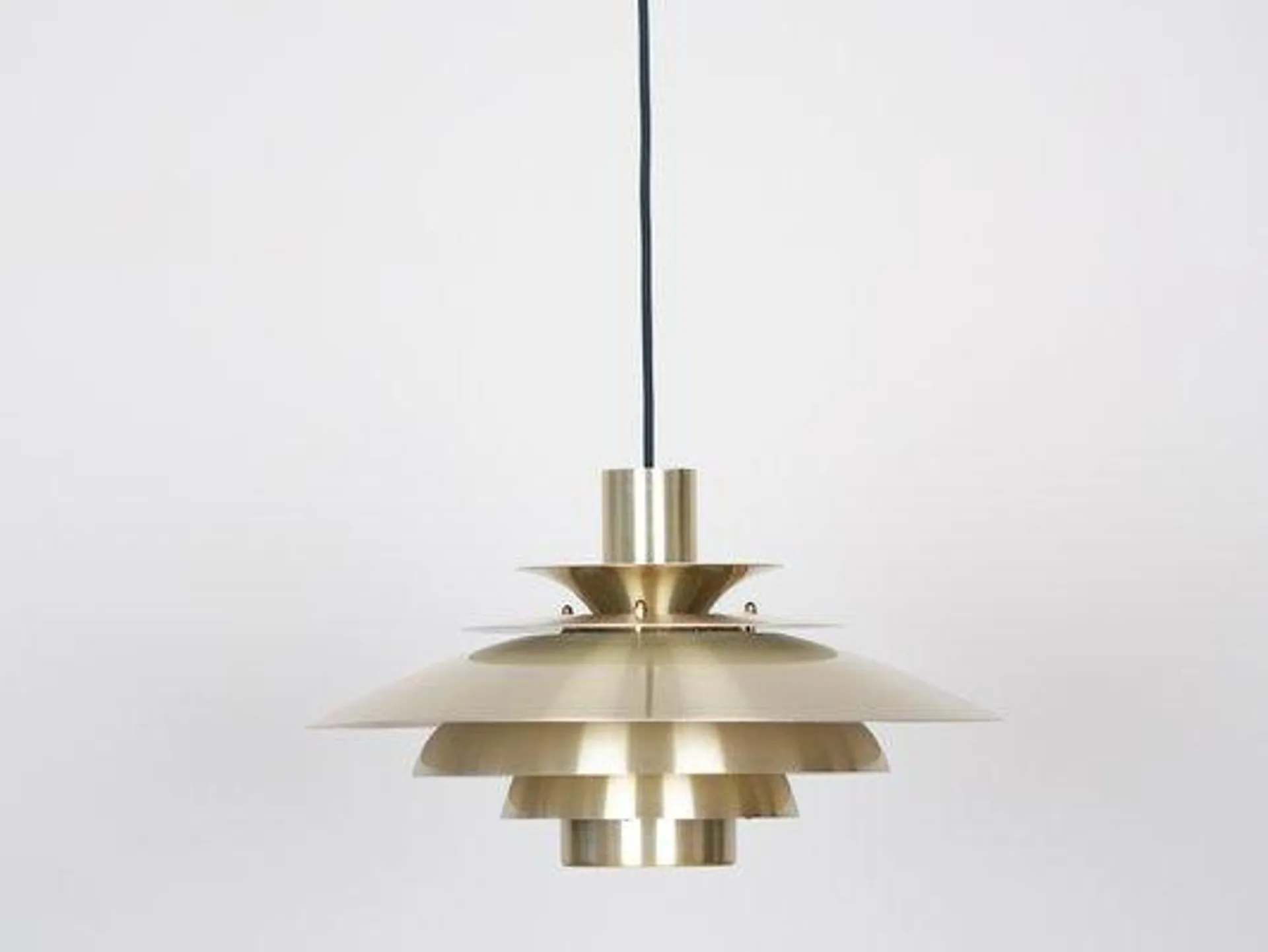 Vintage Danish Verona Pendant Lamp by Kurt Wiborg for Jeka, 1980s