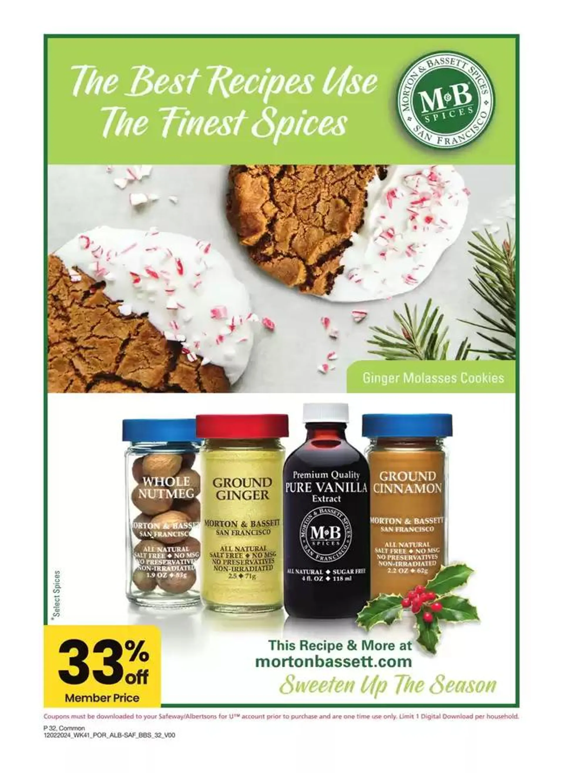 Weekly ad Albertsons - Portland - BBS from December 2 to January 5 2025 - Page 32