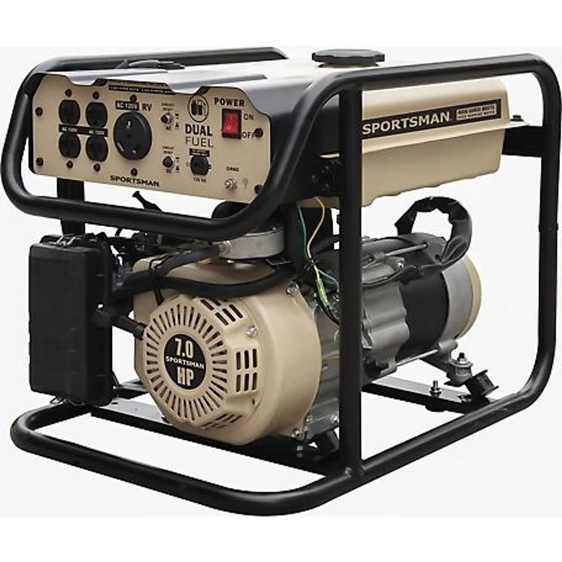 Sportsman 4,000/3,500-Watt Dual-Fuel Portable Generator, Sandstorm