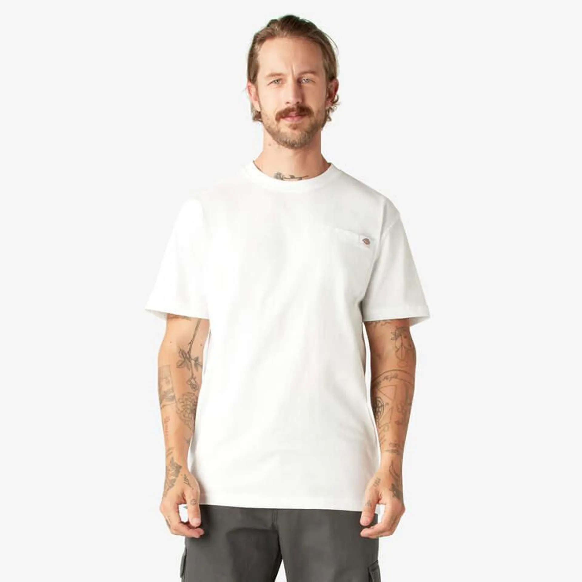 Heavyweight Short Sleeve Pocket T-Shirt