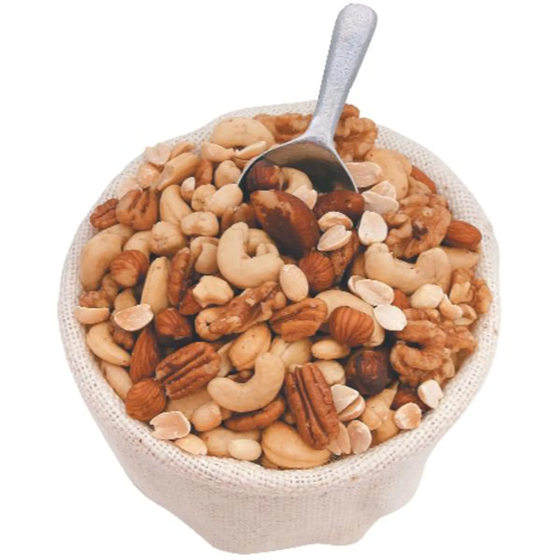 Roasted Unsalted Mixed Nuts & Peanuts