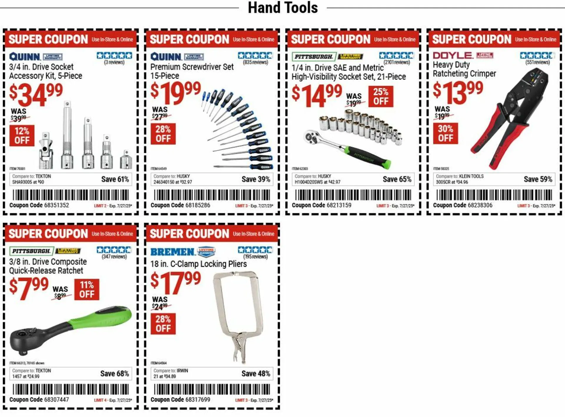 Weekly ad Harbor Freight from July 21 to July 30 2025 - Page 4