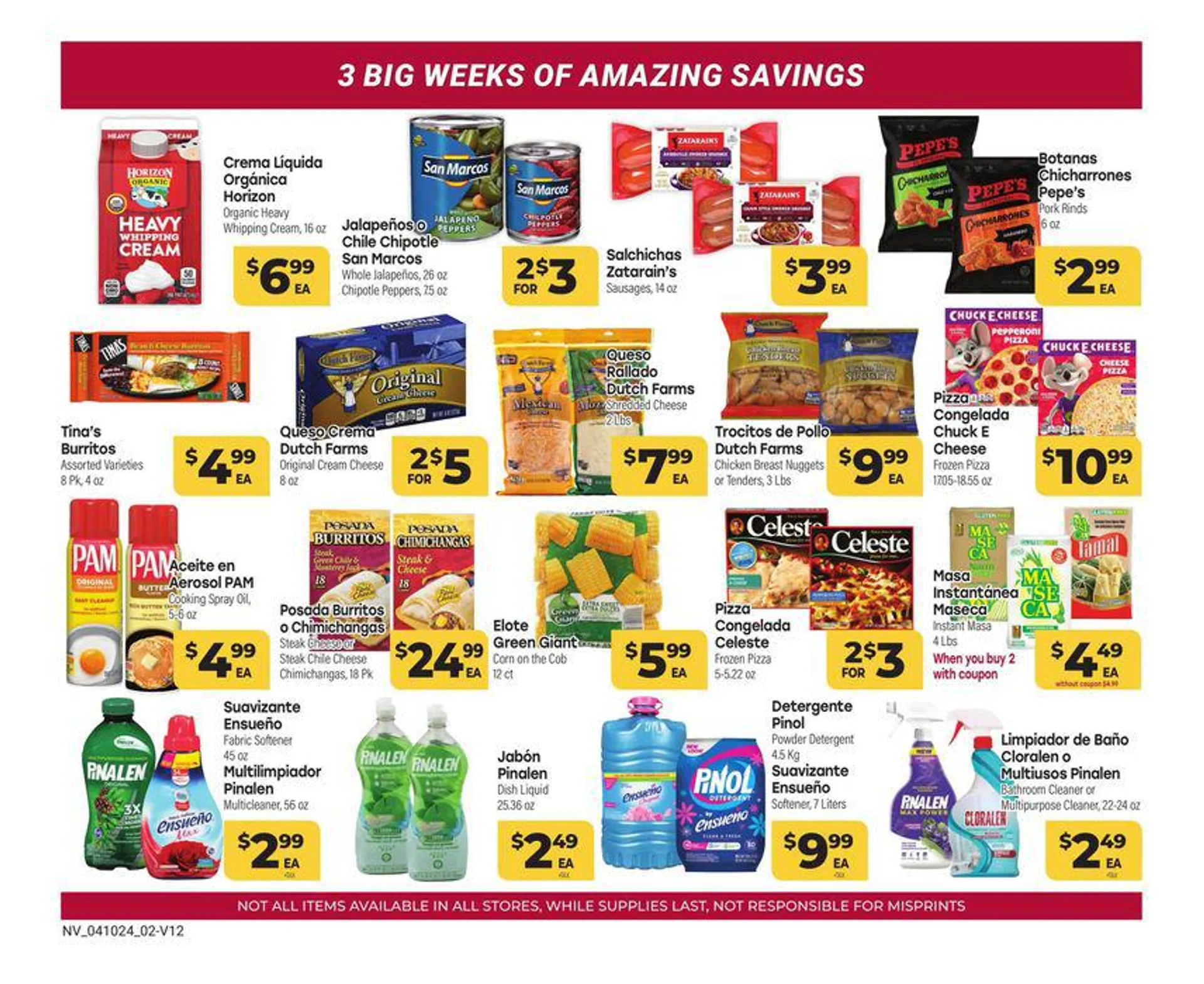 Weekly ad In-Store Savings Guide from April 11 to April 30 2024 - Page 2