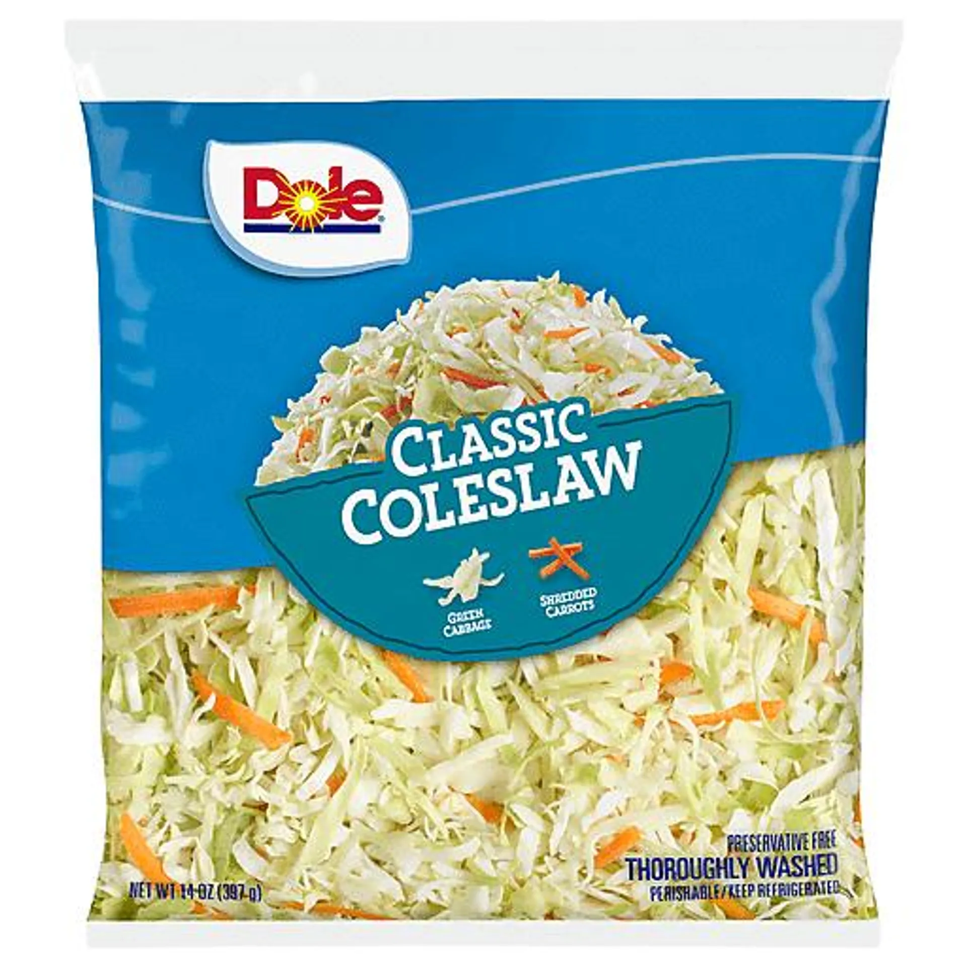 Dole Coleslaw, Classic 14 oz