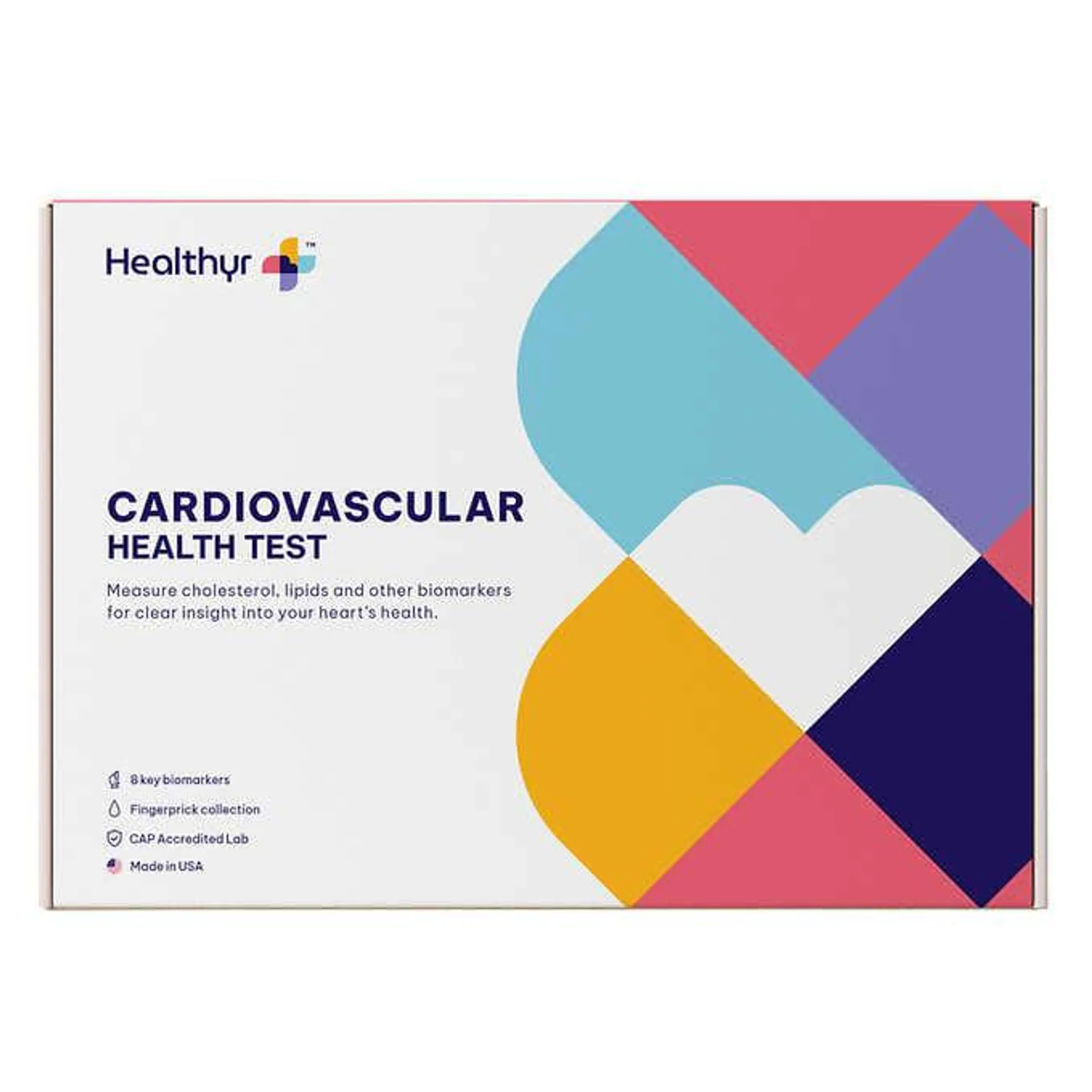 Cardiovascular At Home Health Test by Healthyr