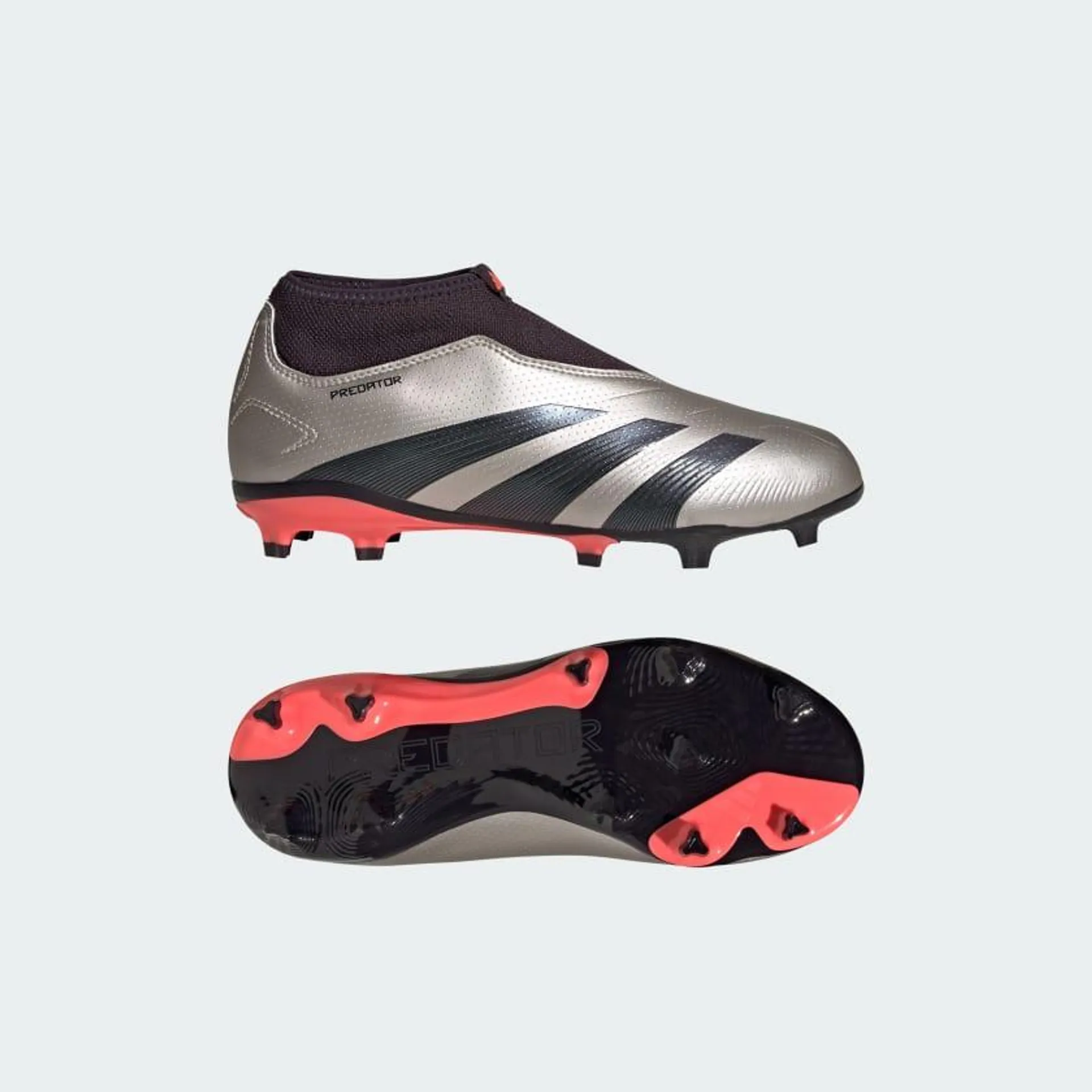 Predator League Laceless Firm Ground Cleats Kids