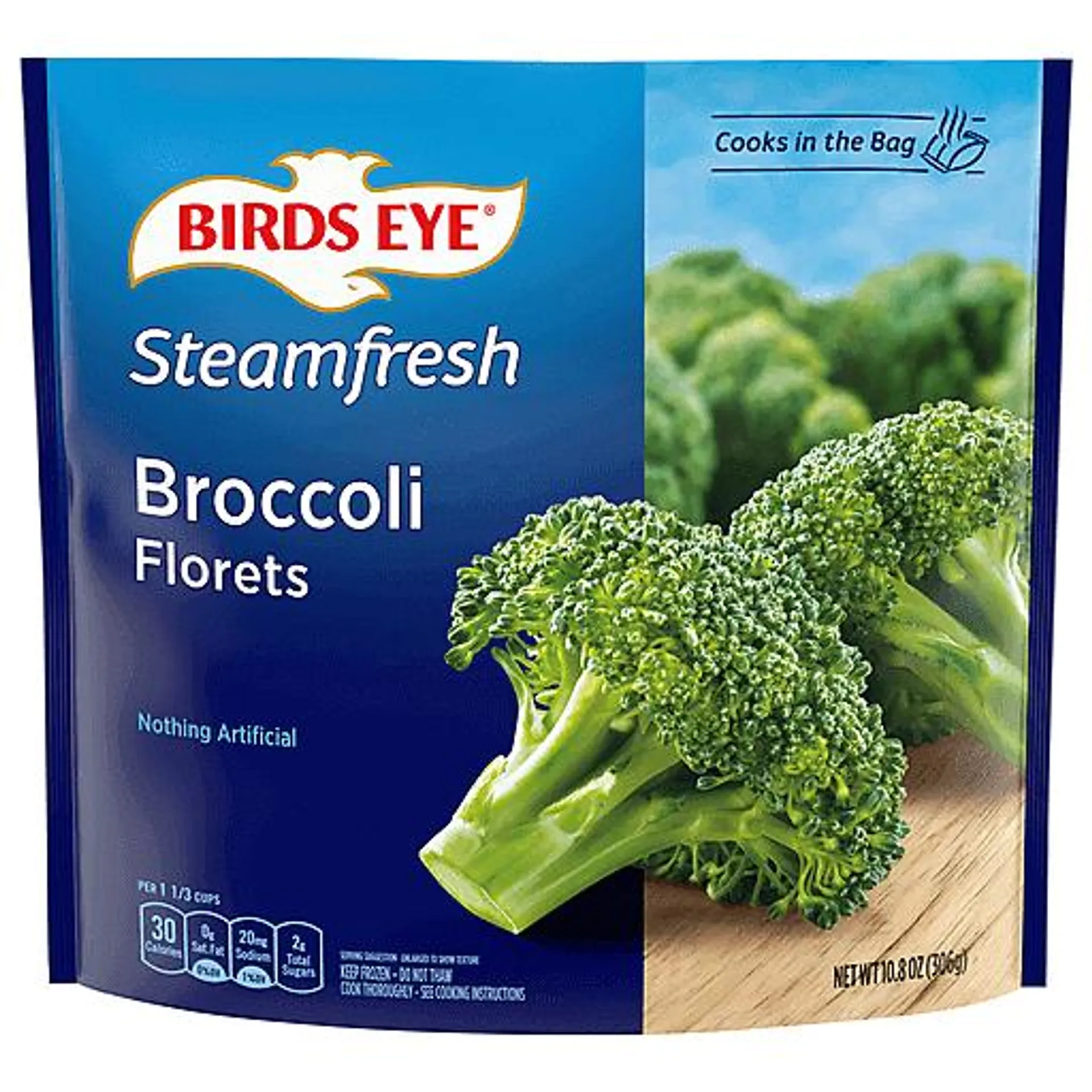 Birds Eye Steamfresh Broccoli Florets 10.8 oz bag