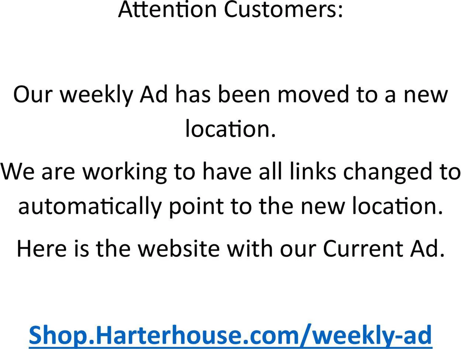 Harter House Current weekly ad - 1