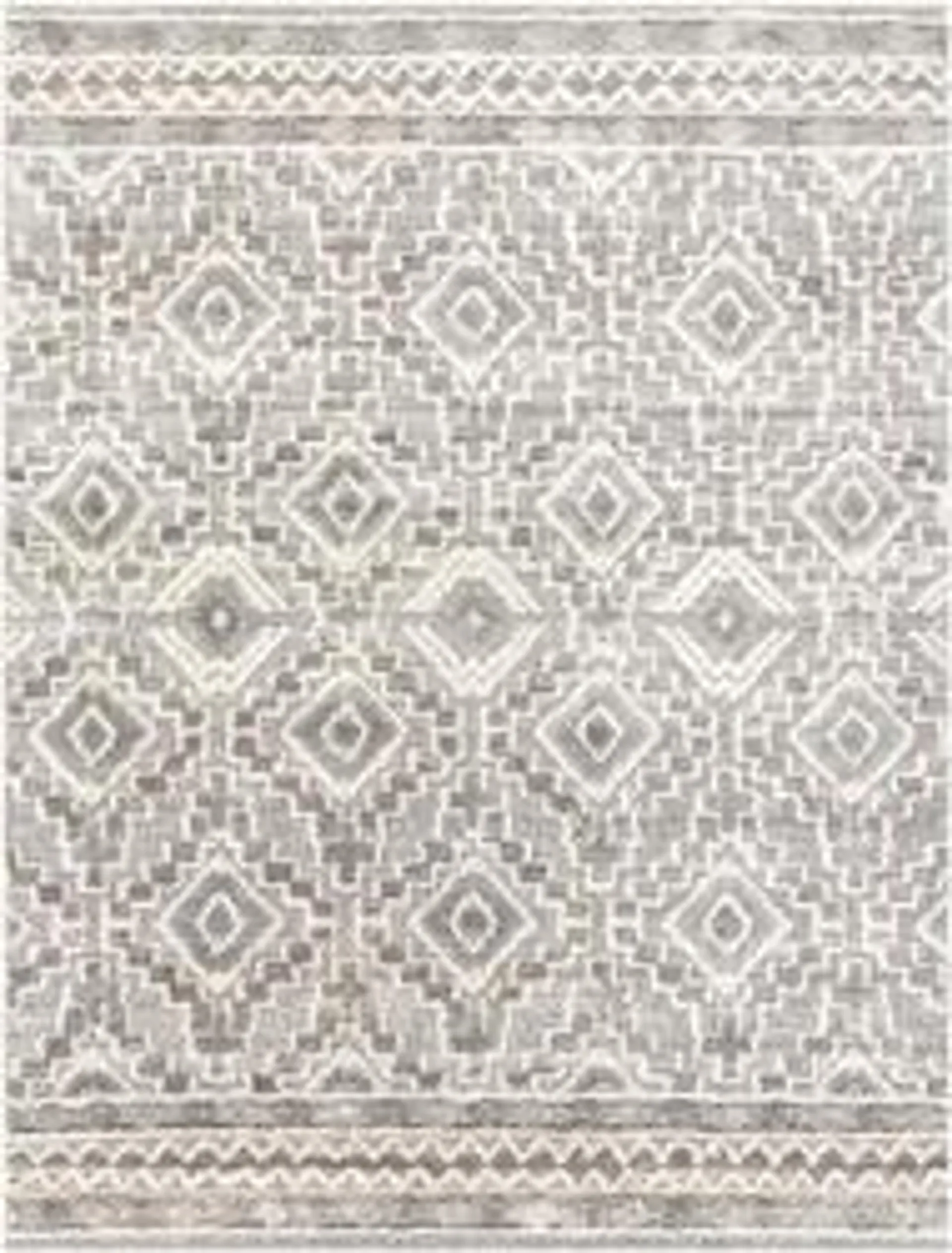 Surya La Maison Cream/Charcoal 7'10" x 10'2" Area Rug