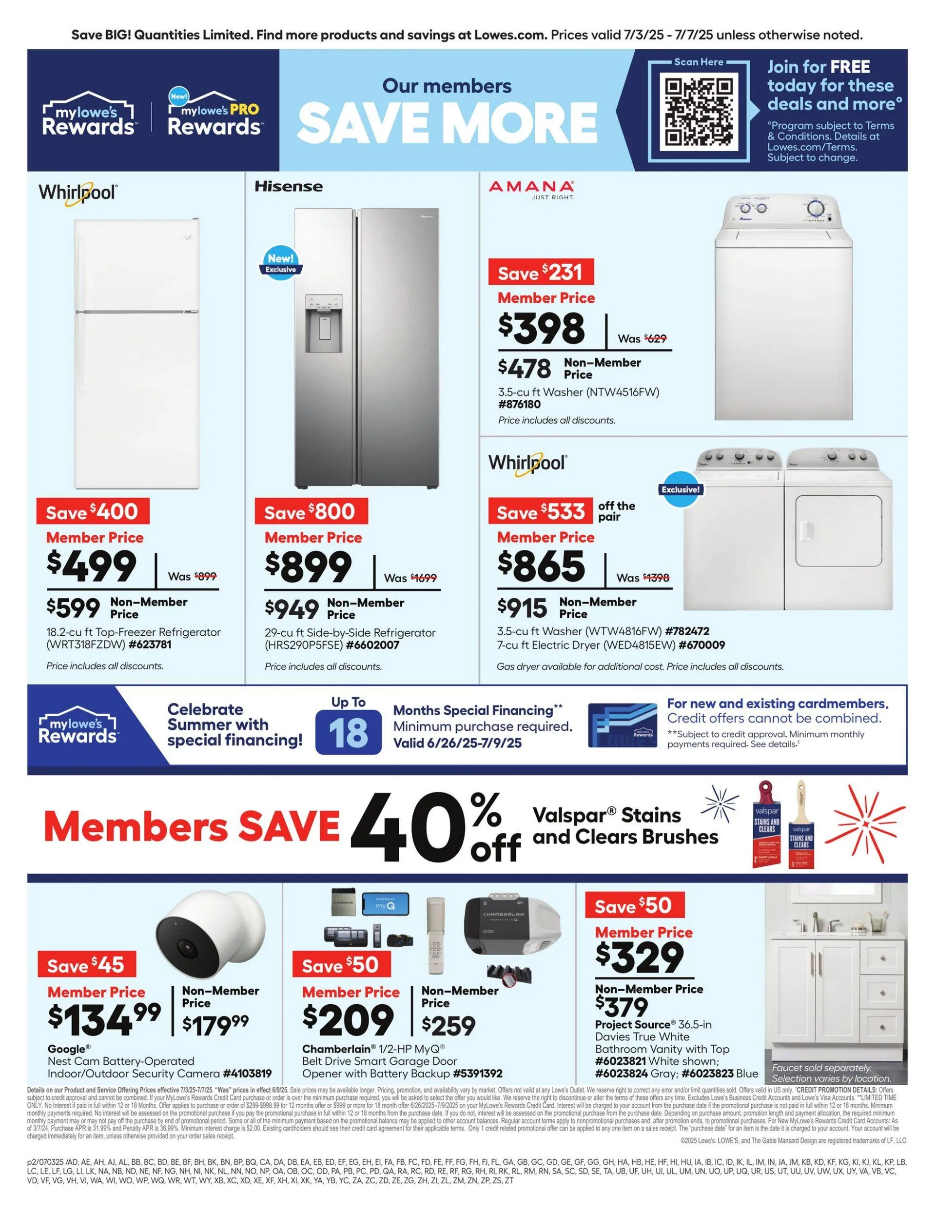 Weekly ad Lowe's from July 3 to July 7 2025 - Page 2