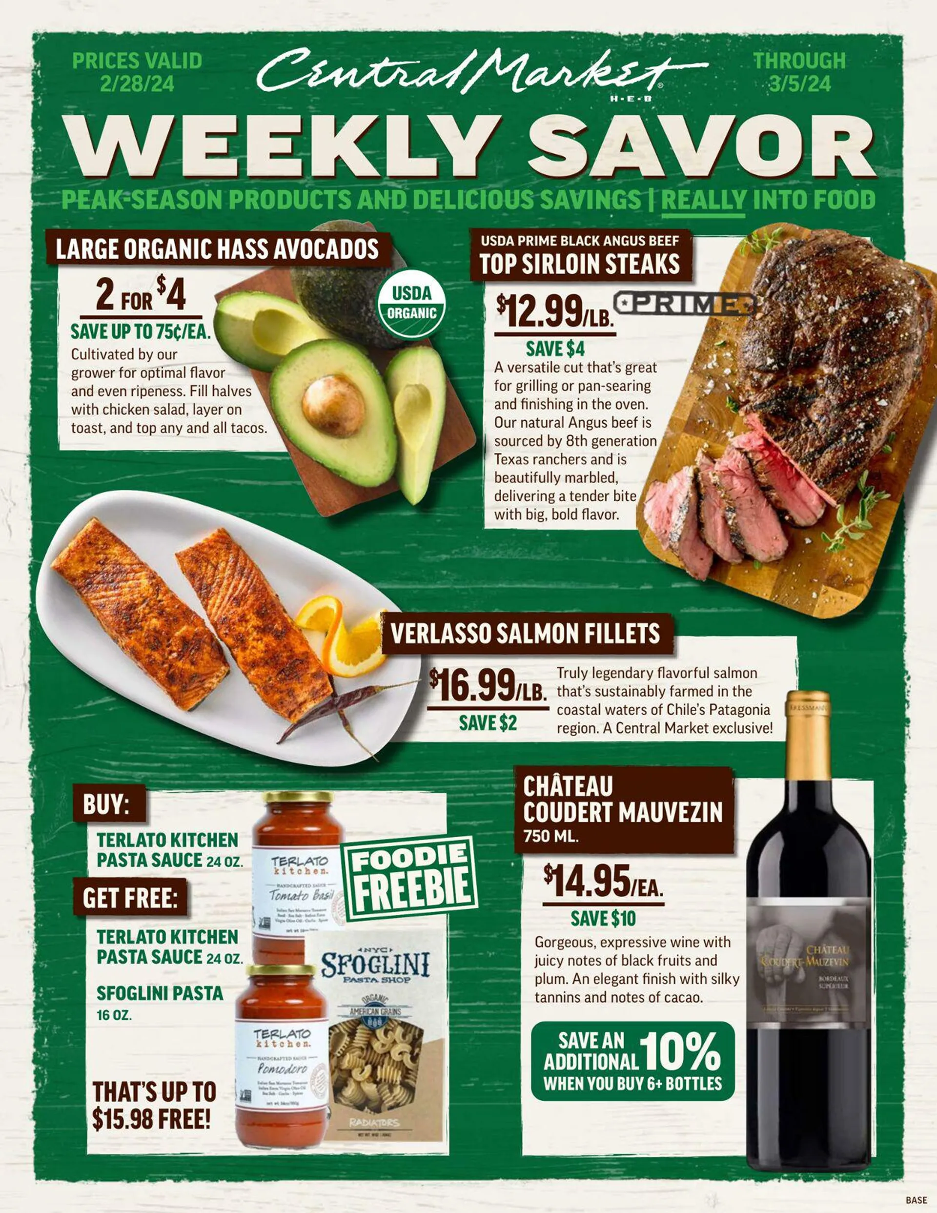 Weekly ad Central Market from February 28 to March 5 2024 - Page 