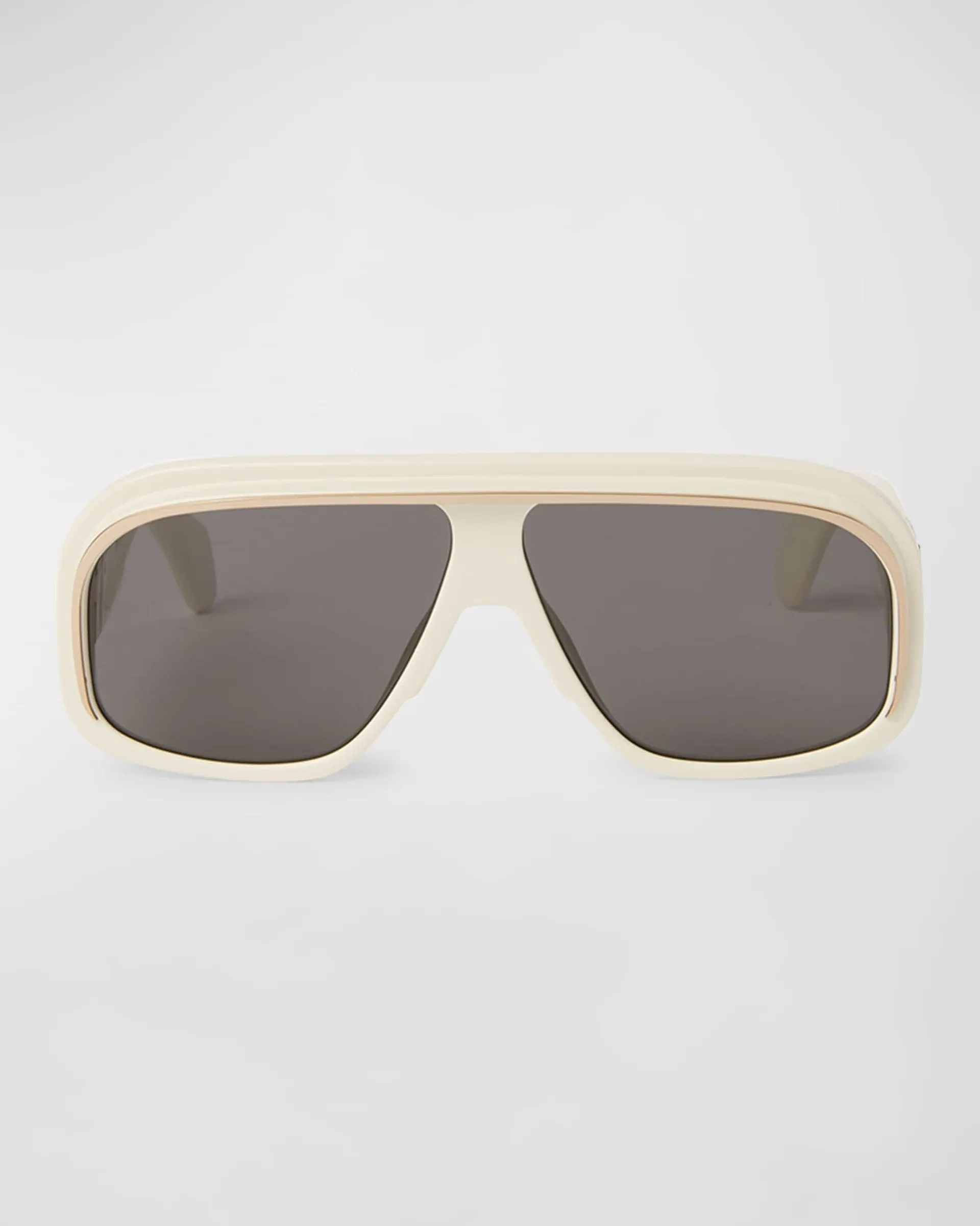 Men's Reedley Acetate and Metal Shield Sunglasses
