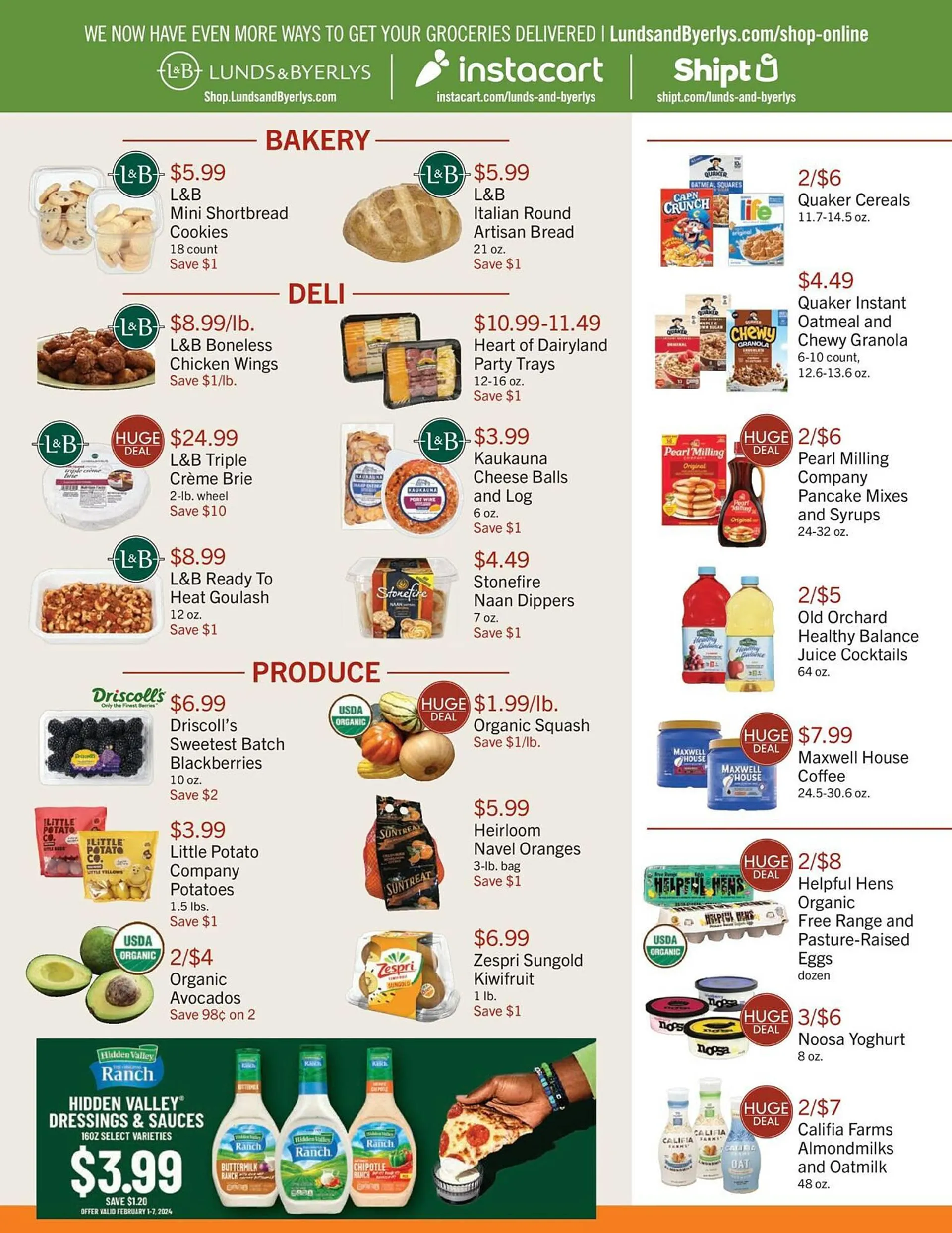 Weekly ad Lunds & Byerlys Weekly Ad from February 1 to February 7 2024 - Page 2