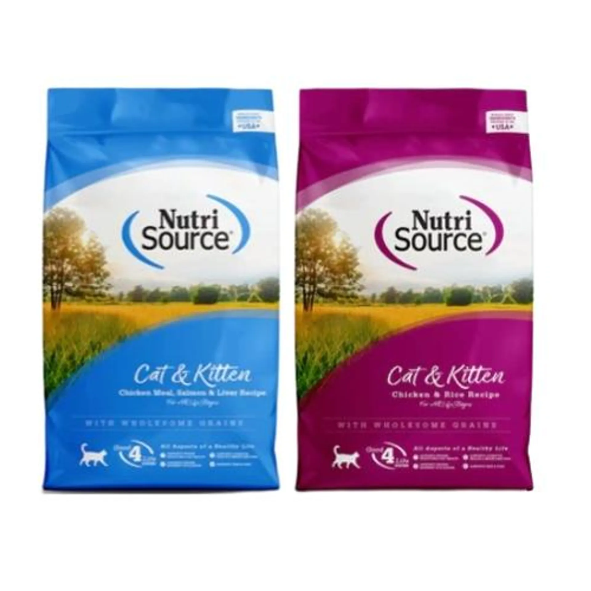 NutriSource Cat & Kitten Food, 16lb Bag