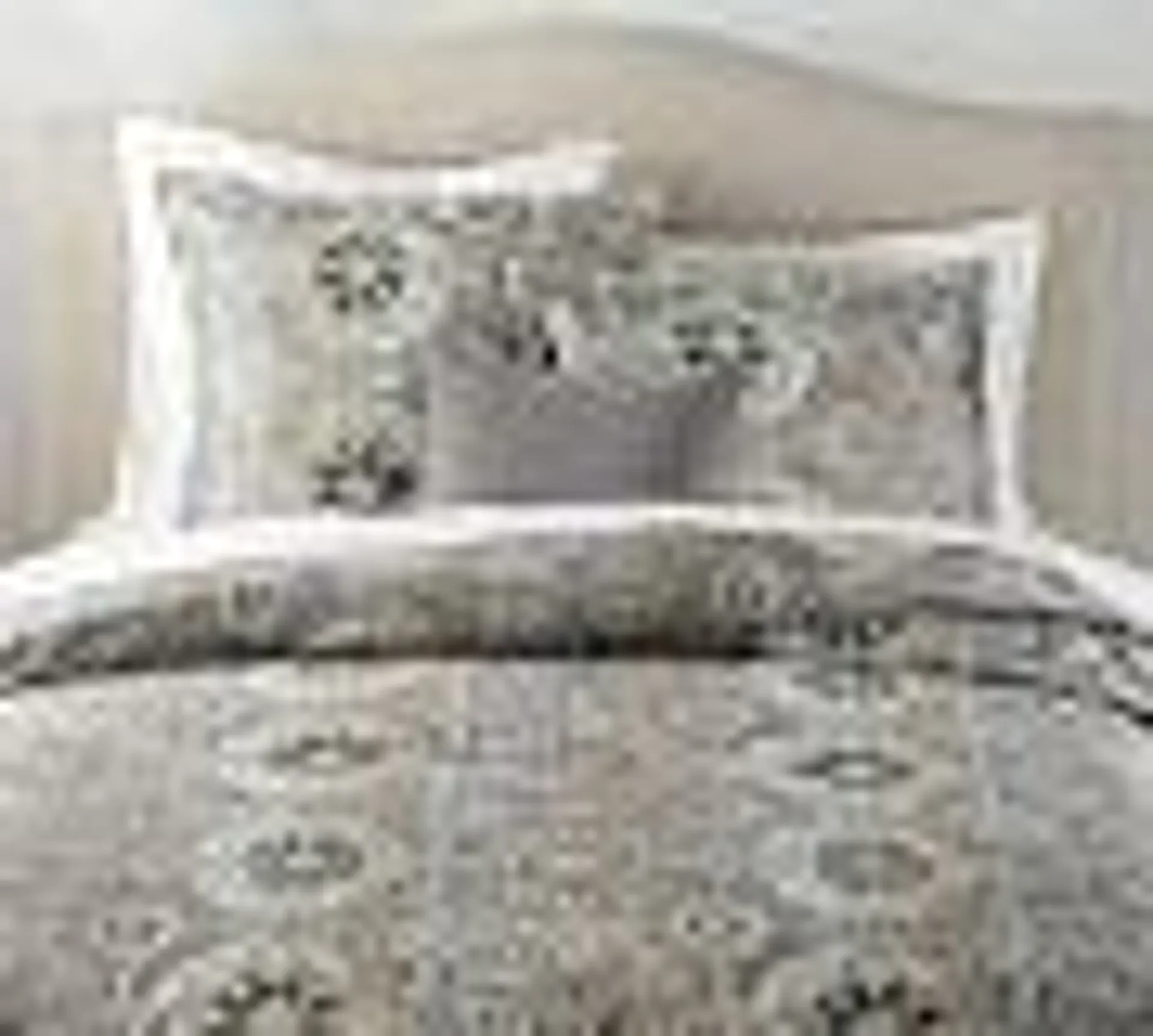 Jacquelyn Medallion Organic Sateen Duvet Cover