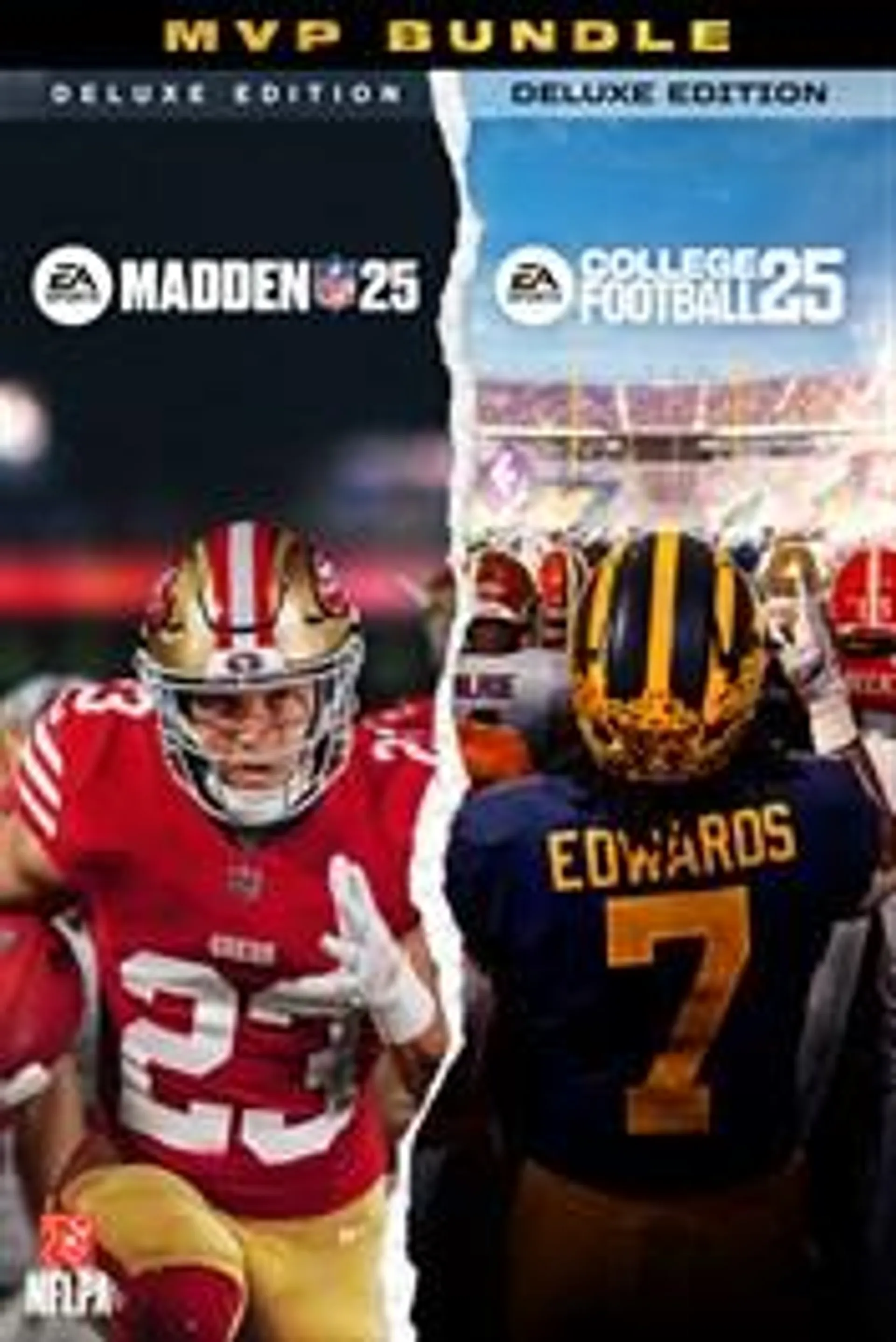 EA SPORTS™ MVP Bundle (Madden NFL 25 Deluxe Edition & College Football 25 Deluxe Edition)