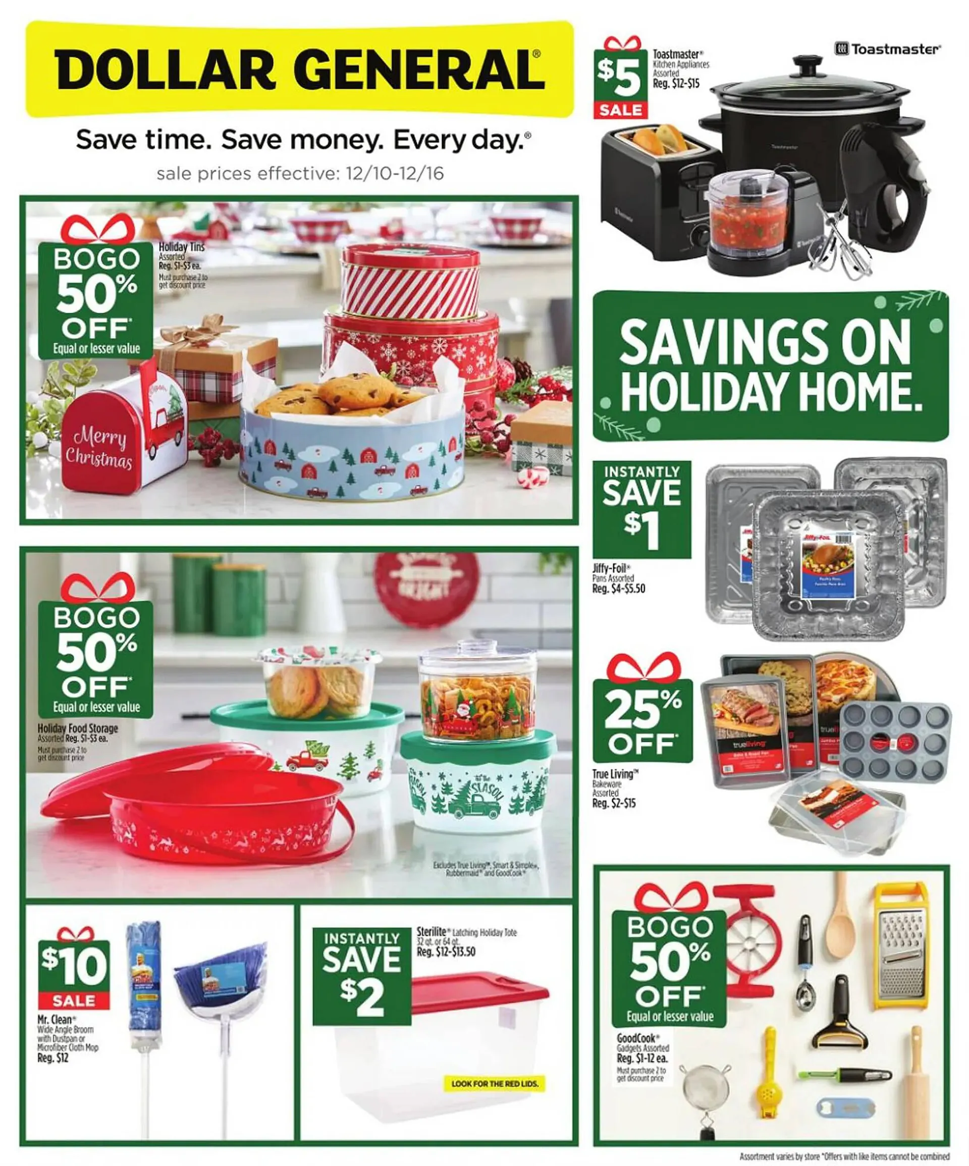 Weekly ad Dollar General Weekly Ad from December 10 to December 17 2023 - Page 1