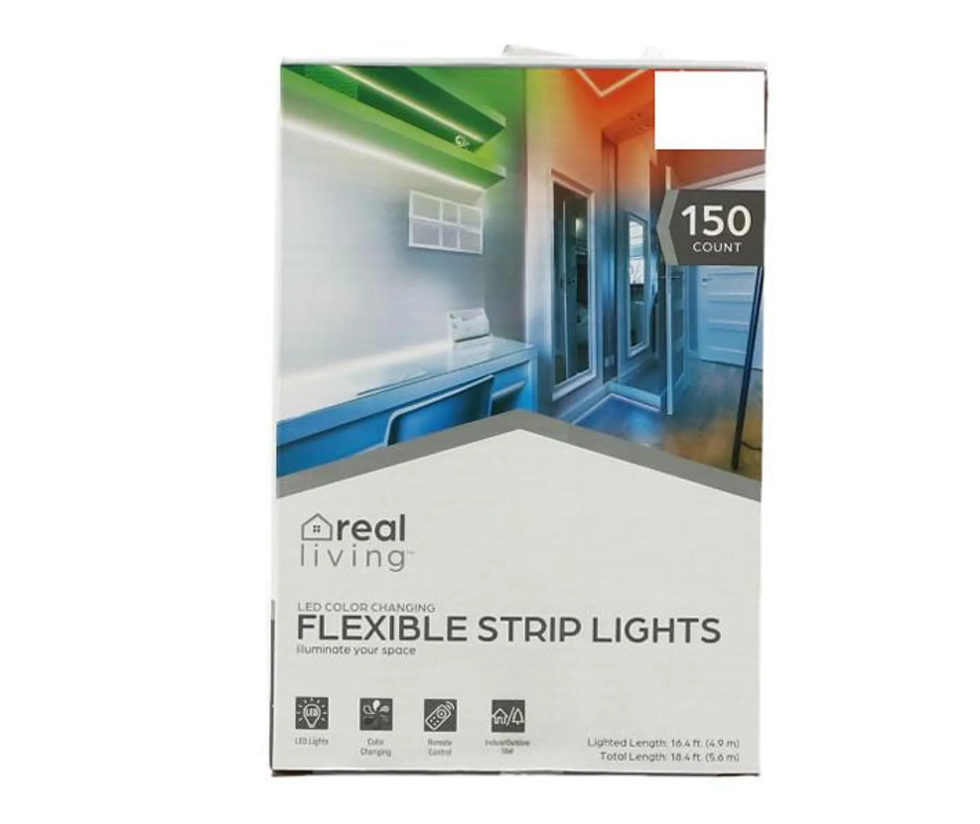 16.4' Color-Changing LED Flexible Strip Lights