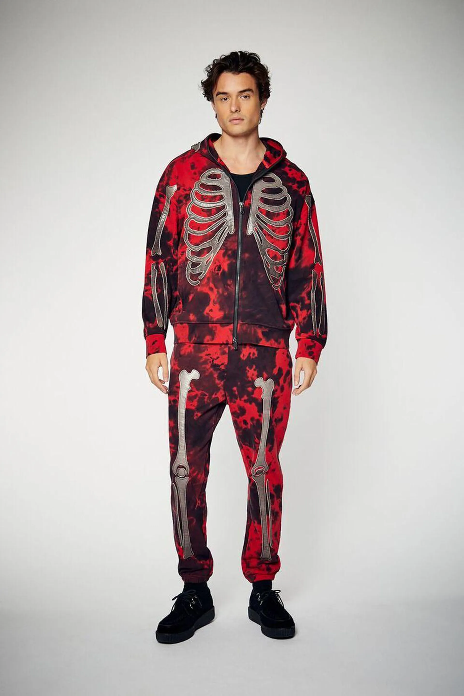 Heat-Reactive Skeleton Joggers