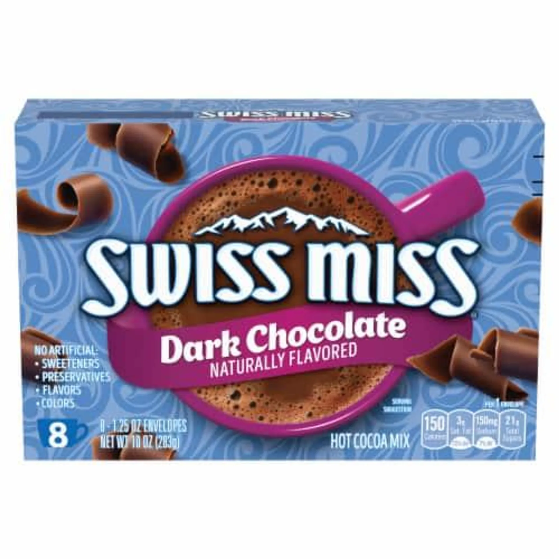 Swiss Miss Dark Chocolate Flavored Hot Cocoa Mix