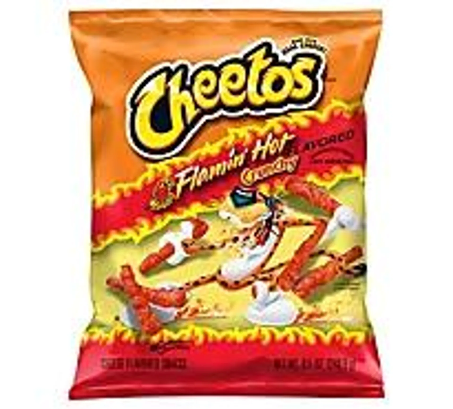 Cheetos Crunchy Flamin' Hot Cheese Flavored Snacks - 8.5 Oz