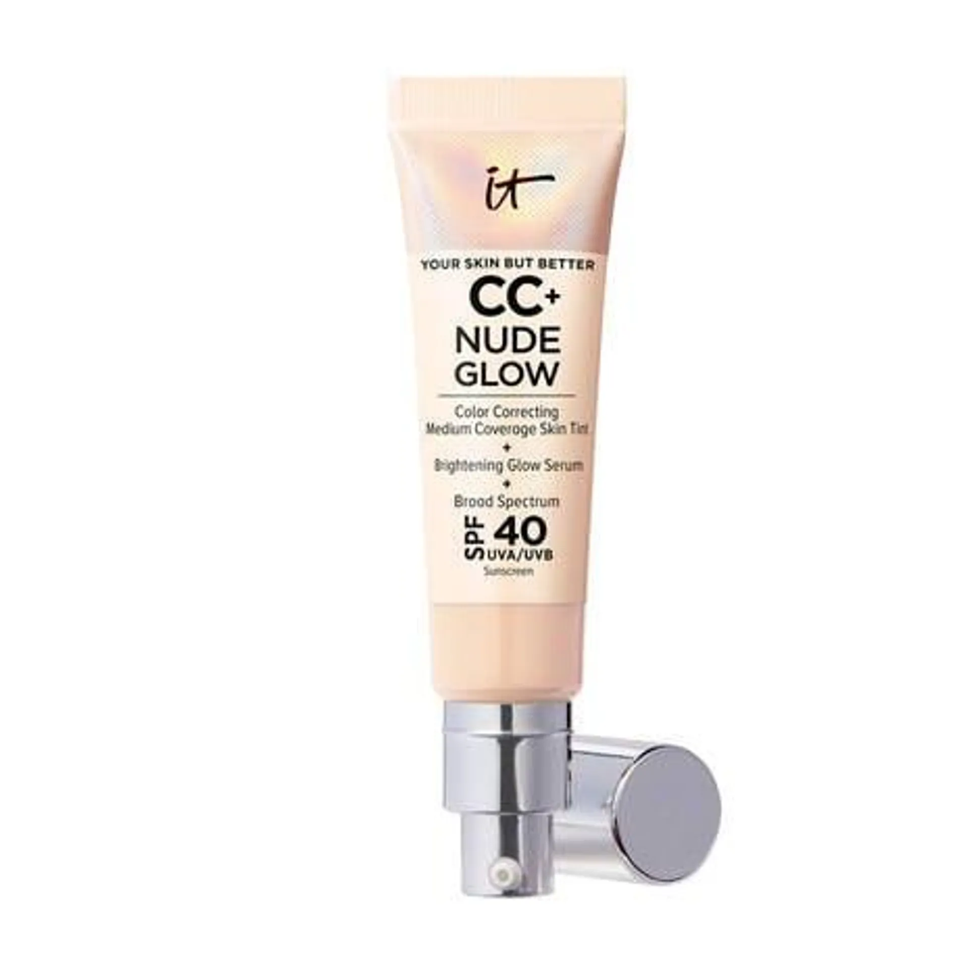 CC+ Nude Glow Lightweight Foundation + Glow Serum with SPF 40