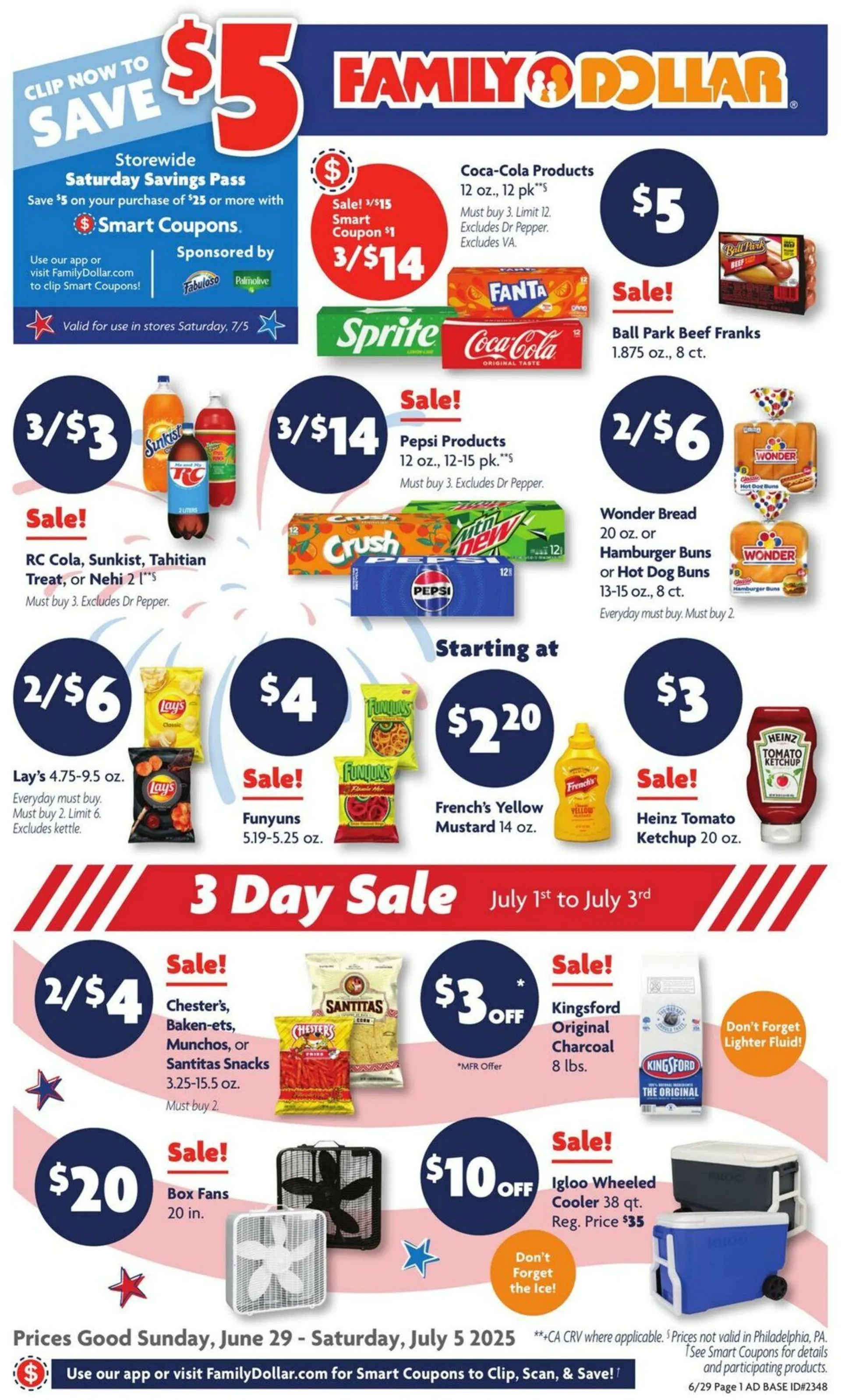 Weekly ad Family Dollar Current weekly ad from June 29 to July 5 2025 - Page 1