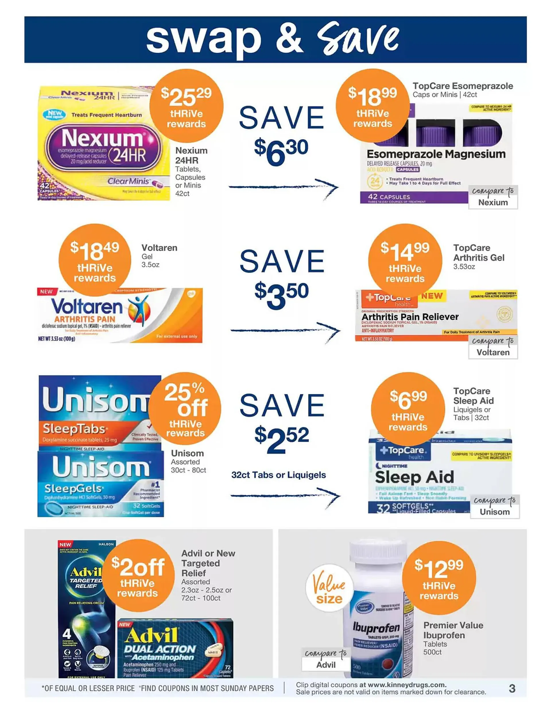 Weekly ad Kinney Drugs Weekly Ad from January 1 to January 31 2025 - Page 3