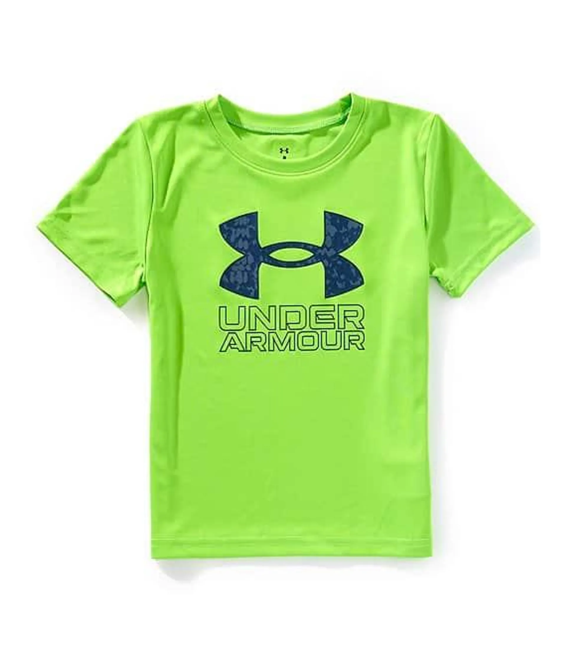 Little Boys Short Sleeve Tech Core Print Fill T-Shirt