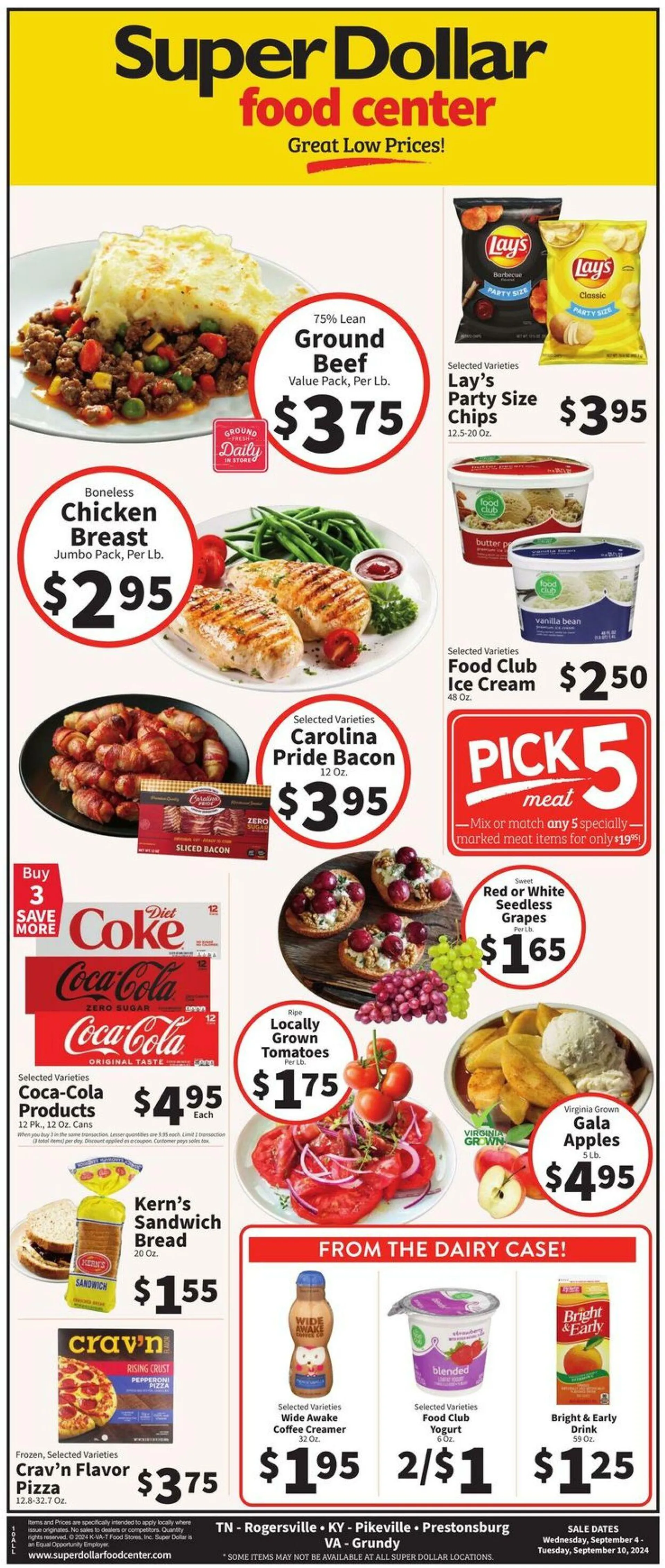 Super Dollar Food Center Current weekly ad - 1