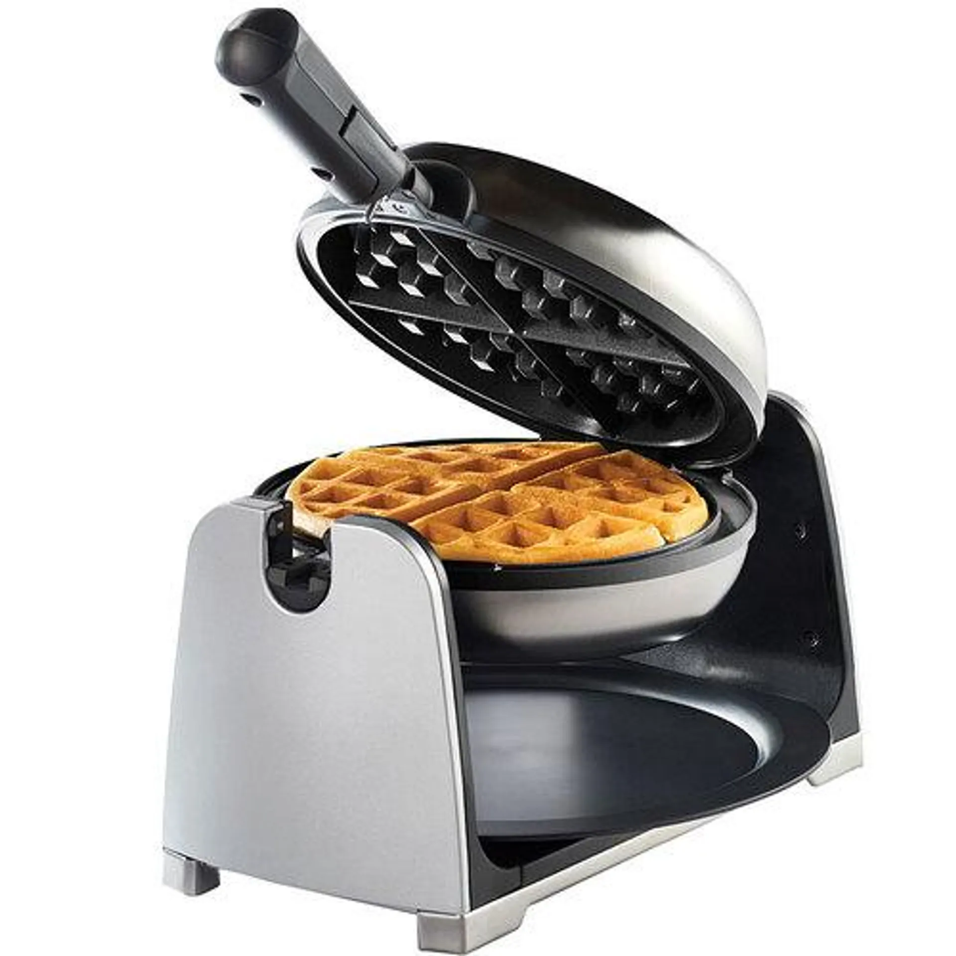 DiamondForce™ Nonstick Flip Waffle Maker - Stainless Steel