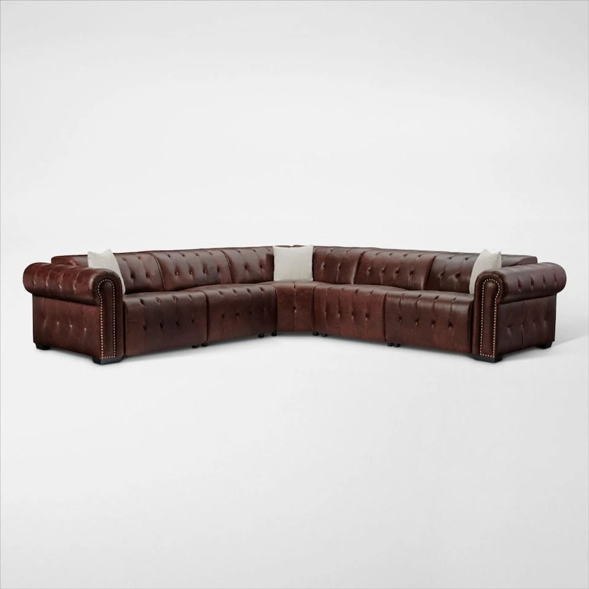 Windsor Park 5-Piece Dual-Power Reclining Sectional