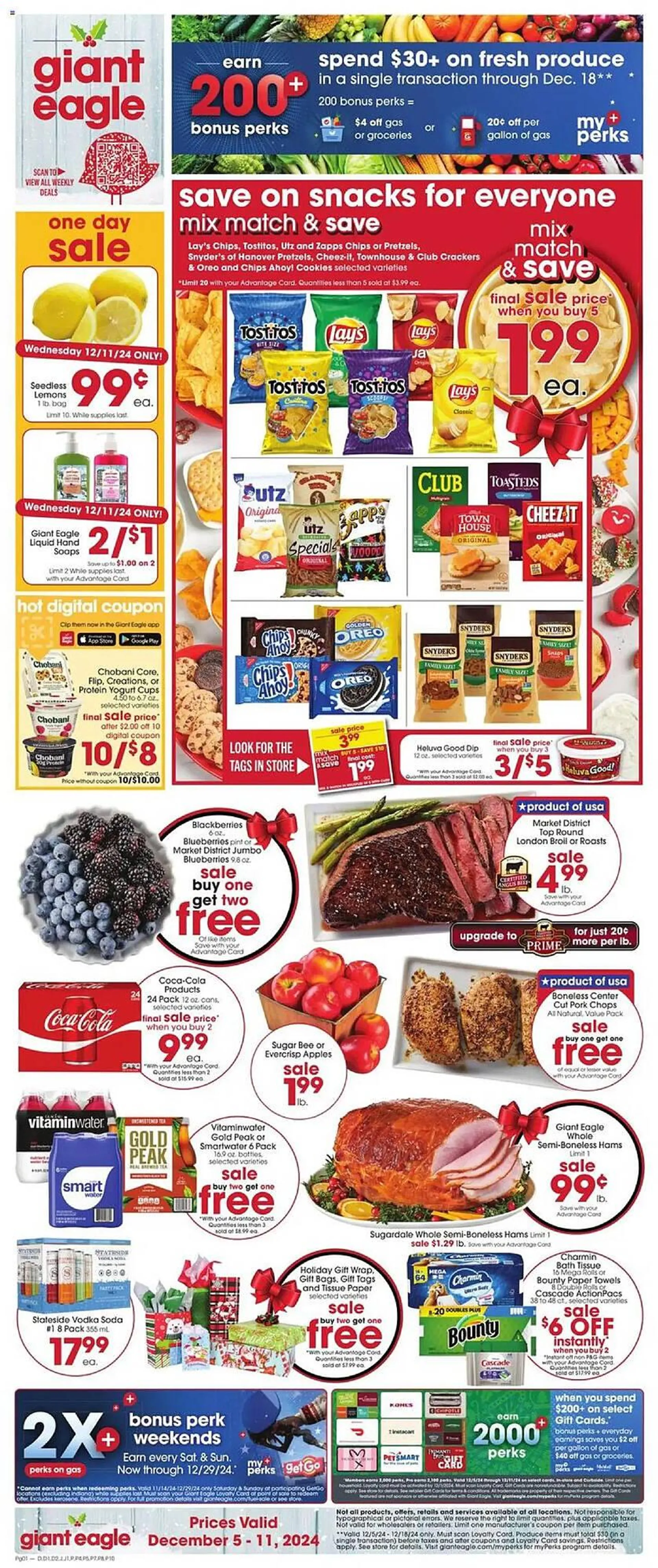 Giant Eagle Weekly Ad - 1