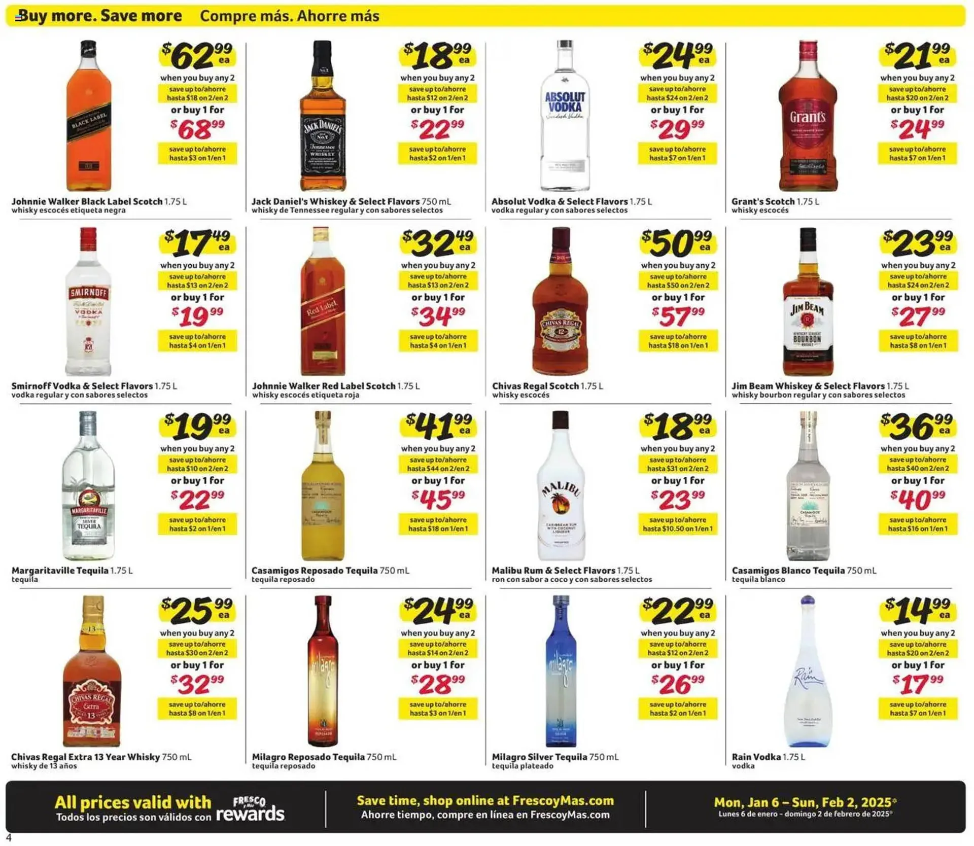 Weekly ad Fresco y Más Weekly Ad from January 6 to February 2 2025 - Page 4