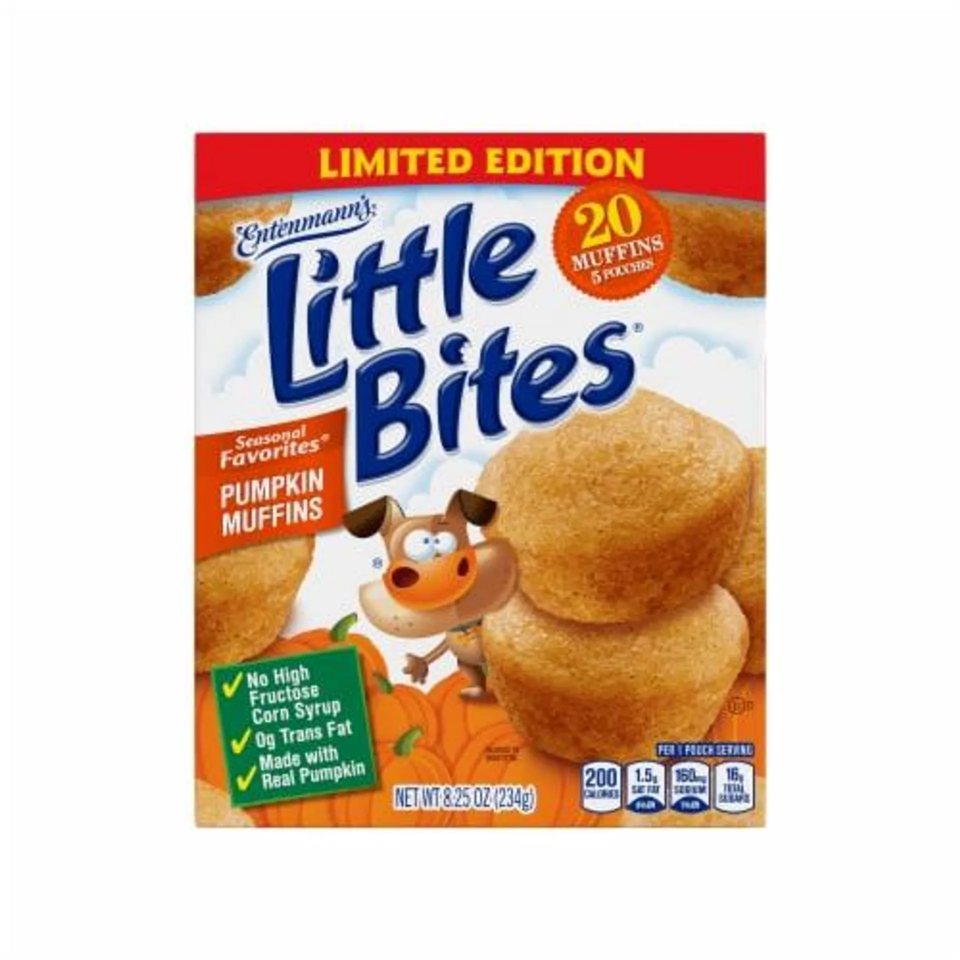 Entenmann's Little Bites Pumpkin Mini Muffins