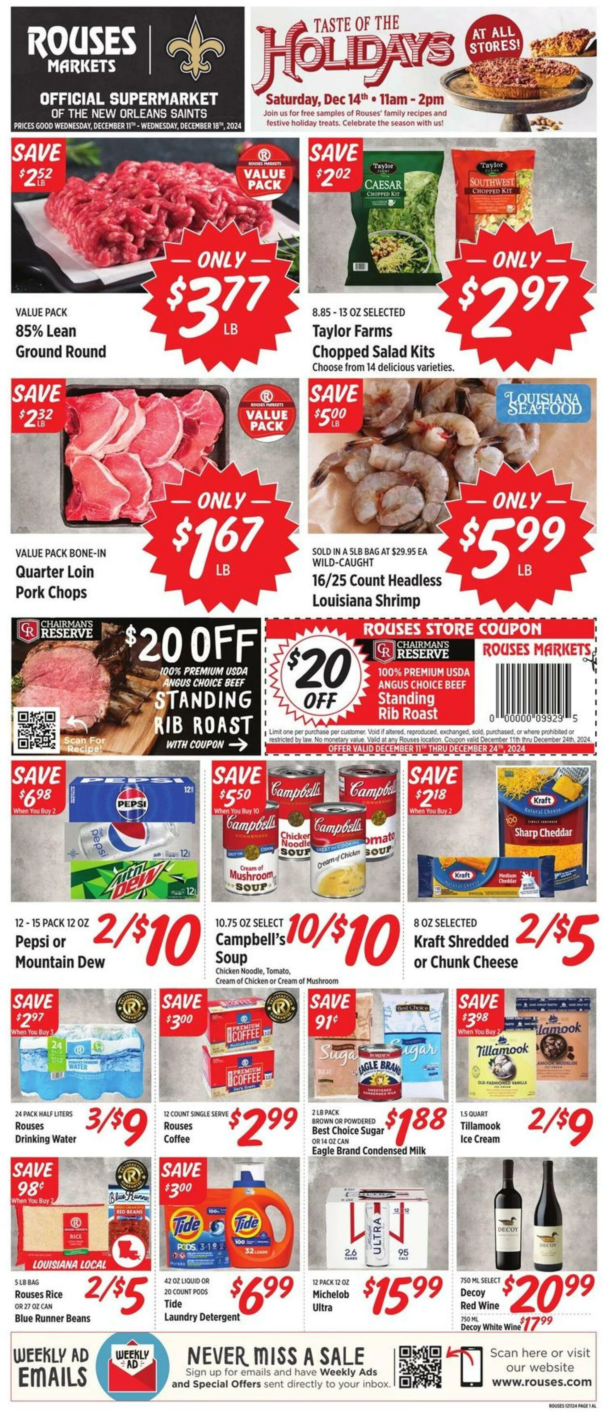 Weekly ad Rouses Current weekly ad from December 11 to December 18 2024 - Page 2