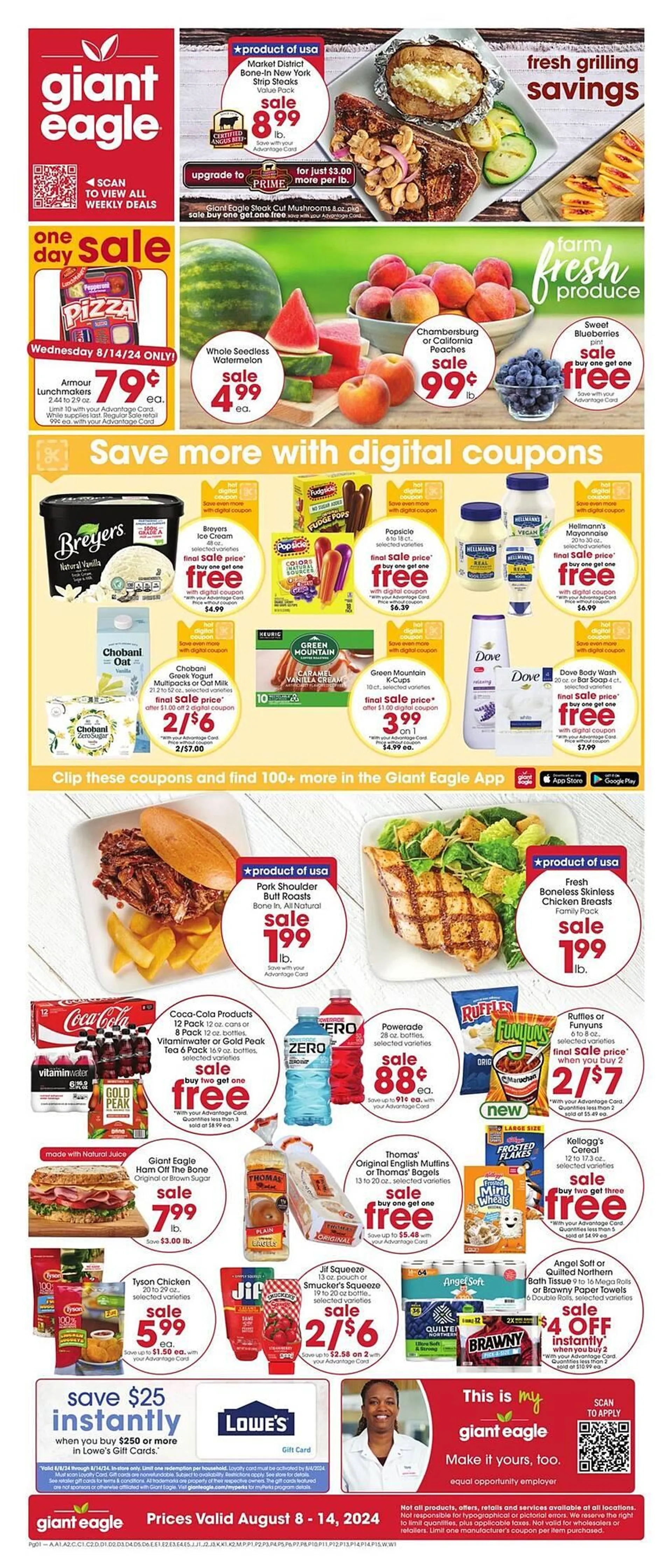 Giant Eagle Weekly Ad - 1