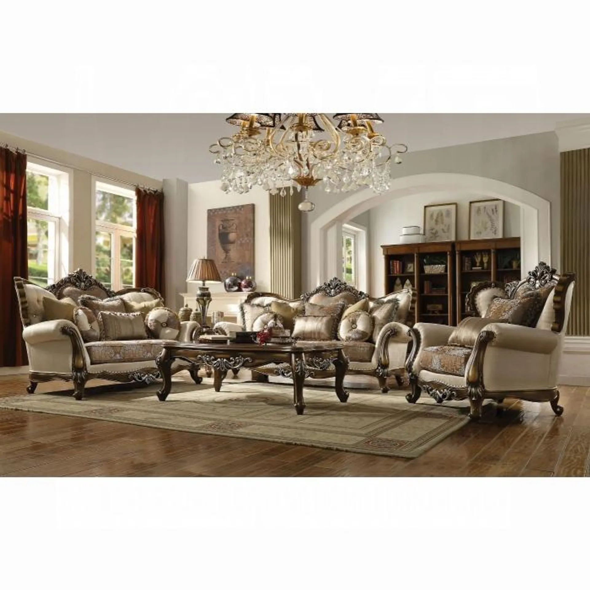 Latisha Sofa W/8 Pillows(Same Lv01576)