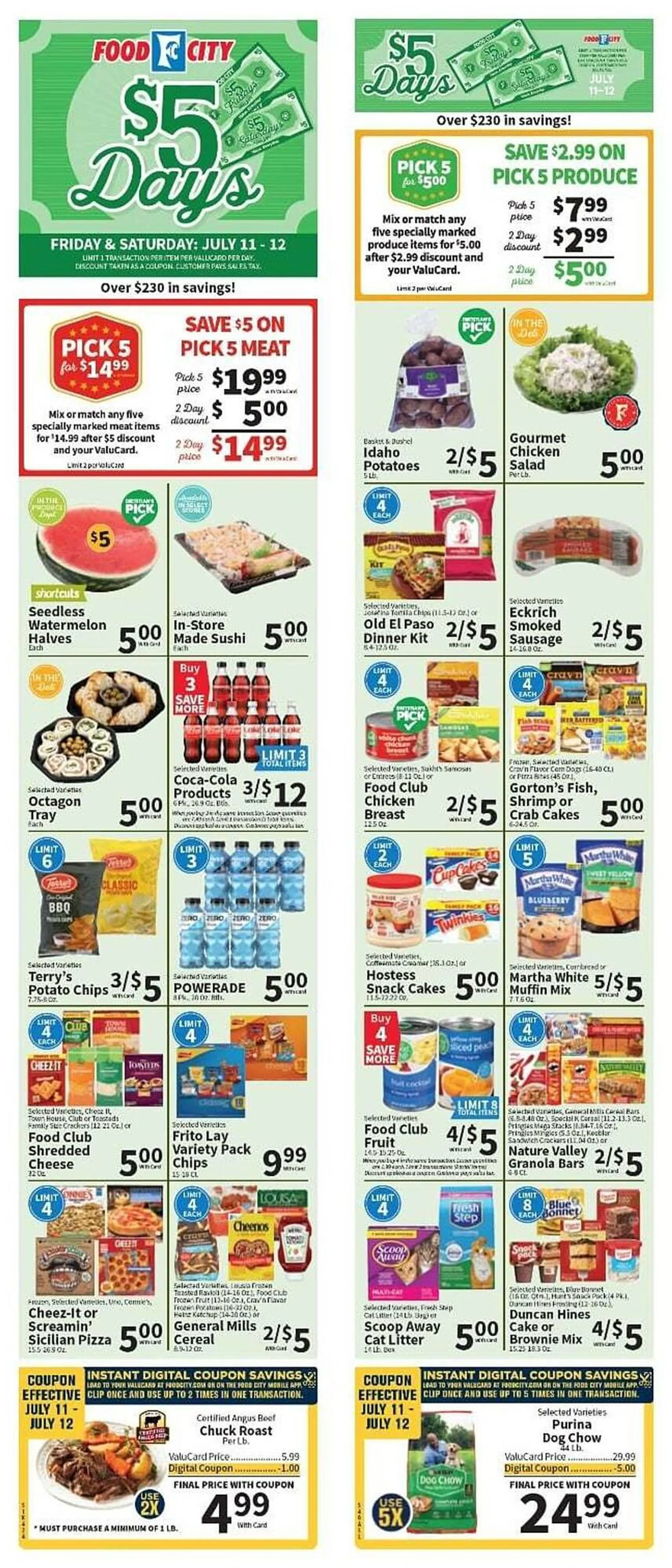 Food City Weekly Ad - 1