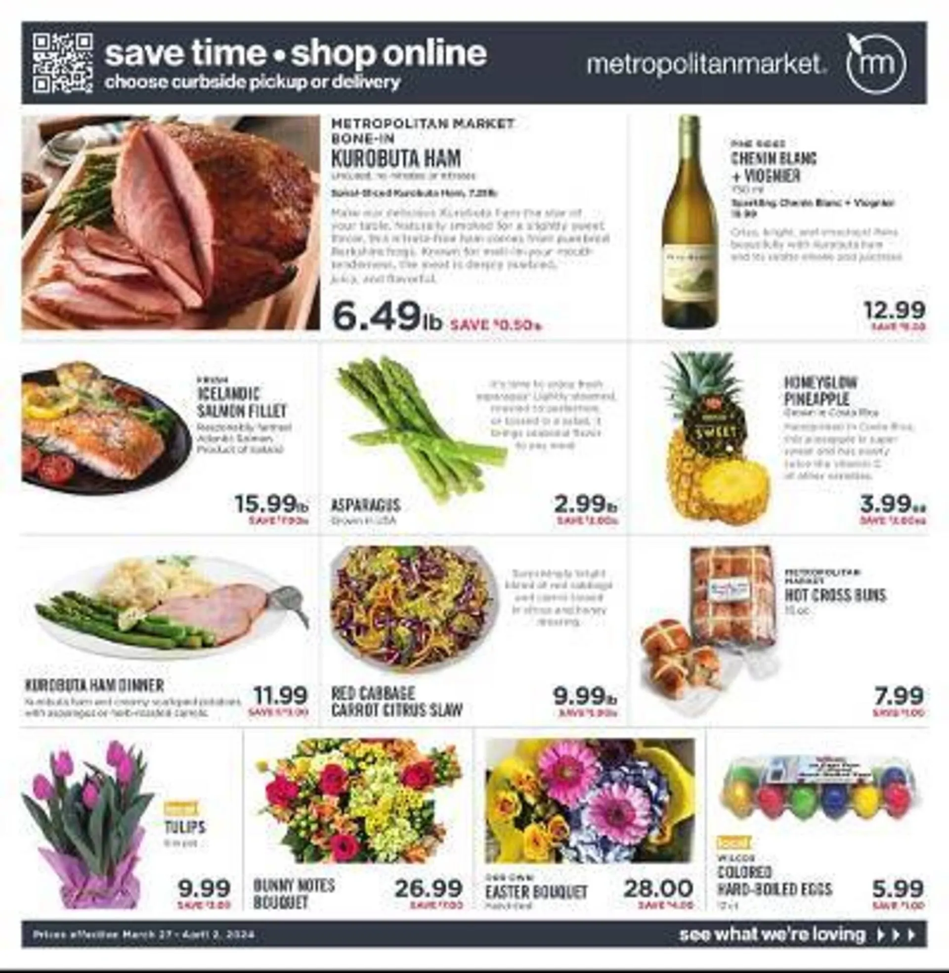 Weekly ad Metropolitan market Weekly Ad from March 27 to April 2 2024 - Page 1