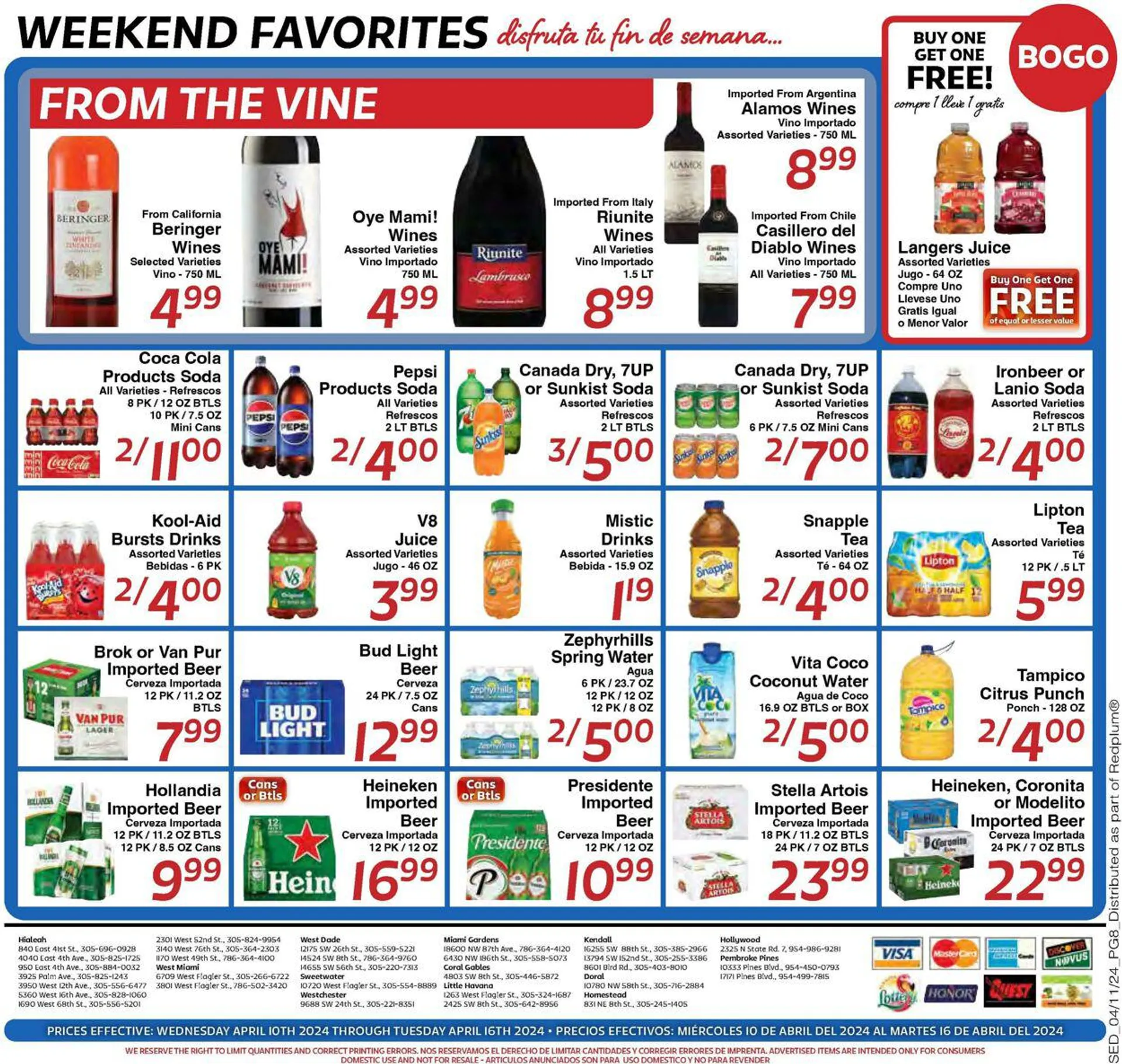 Weekly ad Sedano's from April 10 to April 16 2024 - Page 8