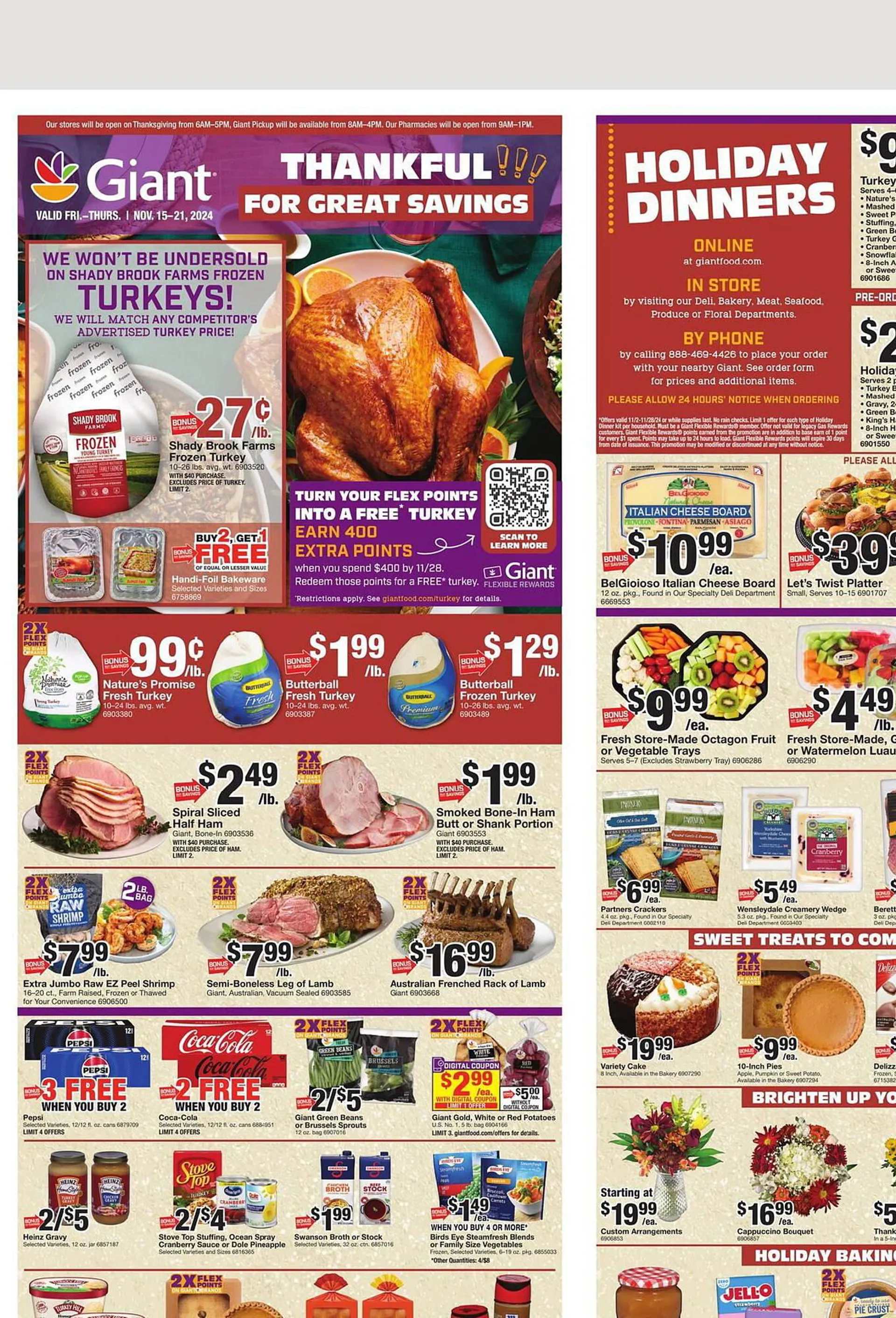 Giant Food Weekly Ad - 1