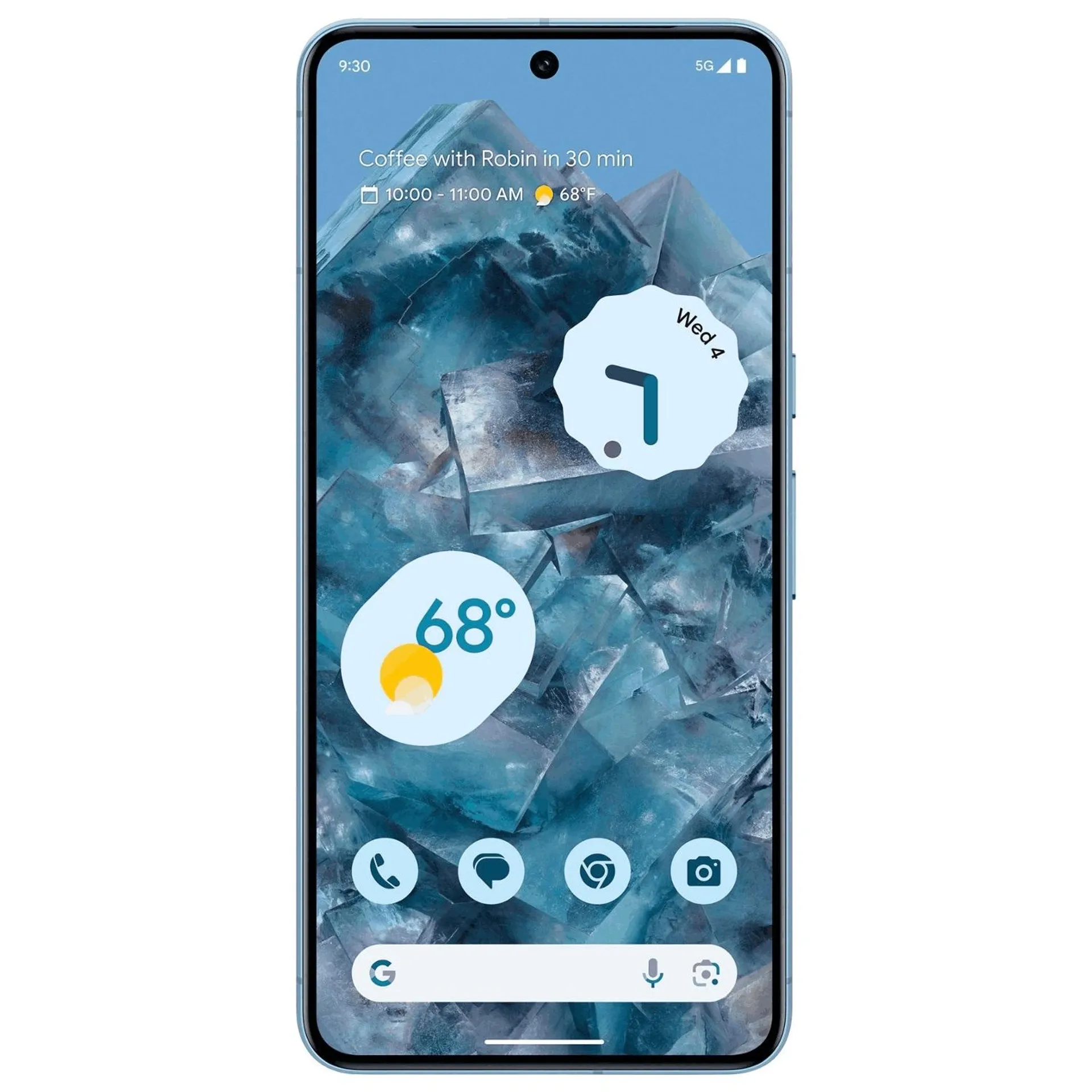 Google Pixel 8 Pro 5G G1MNW GA04840-US 128GB Unlocked 12GB RAM Smartphone - Bay(Blue)