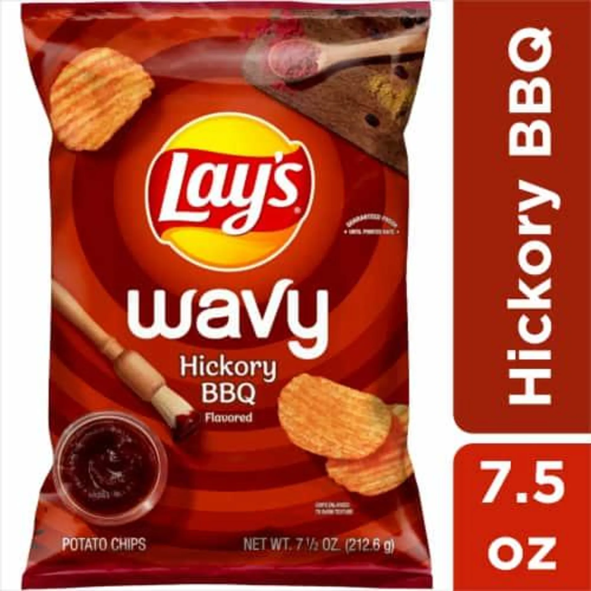 Lay's® Barbecue Wavy Potato Chips