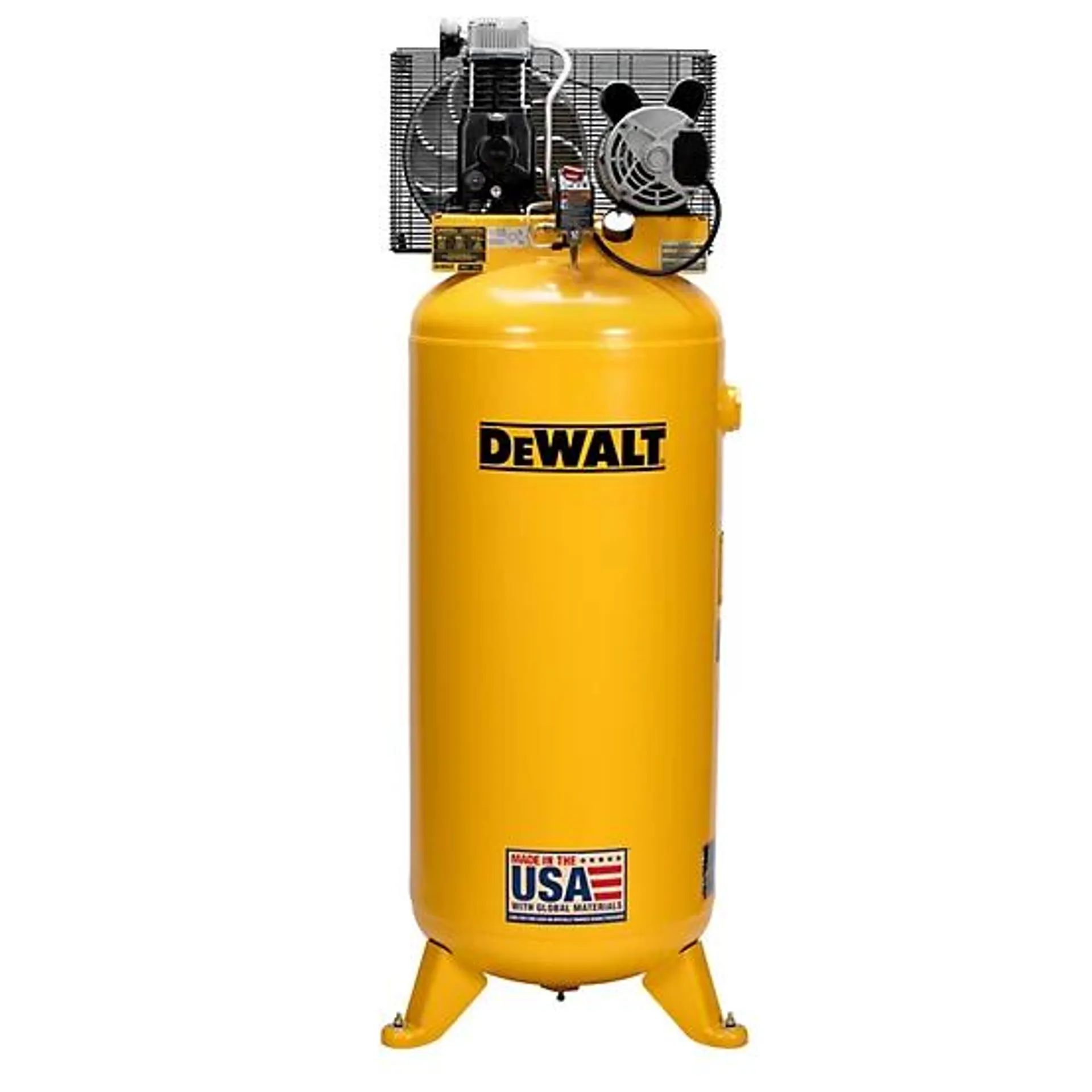 3.7 HP 60 gal. 1-Stage 155 PSI Stationary Electric Air Compressor, 155 PSI